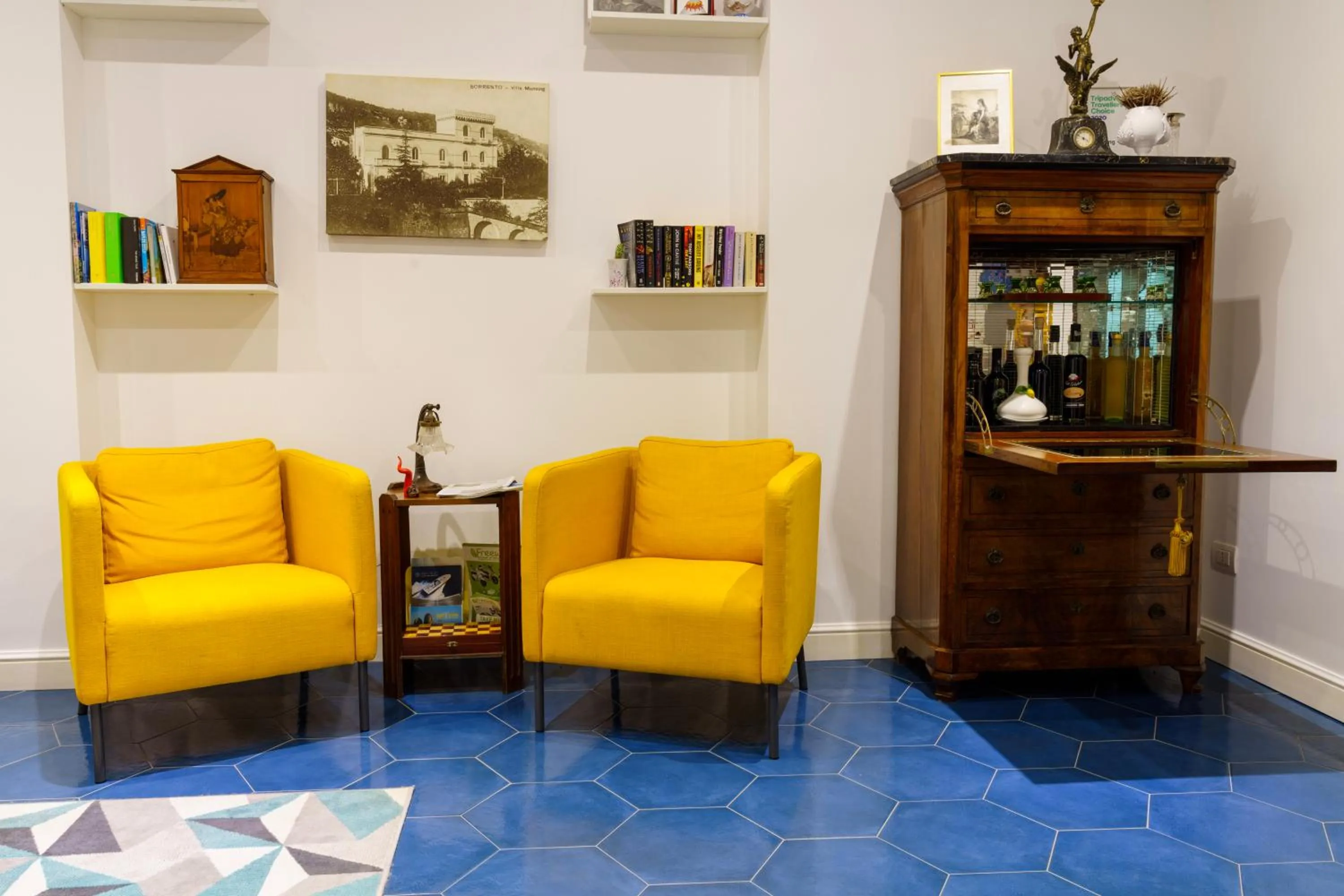 Lobby or reception in Villa Manning Relais