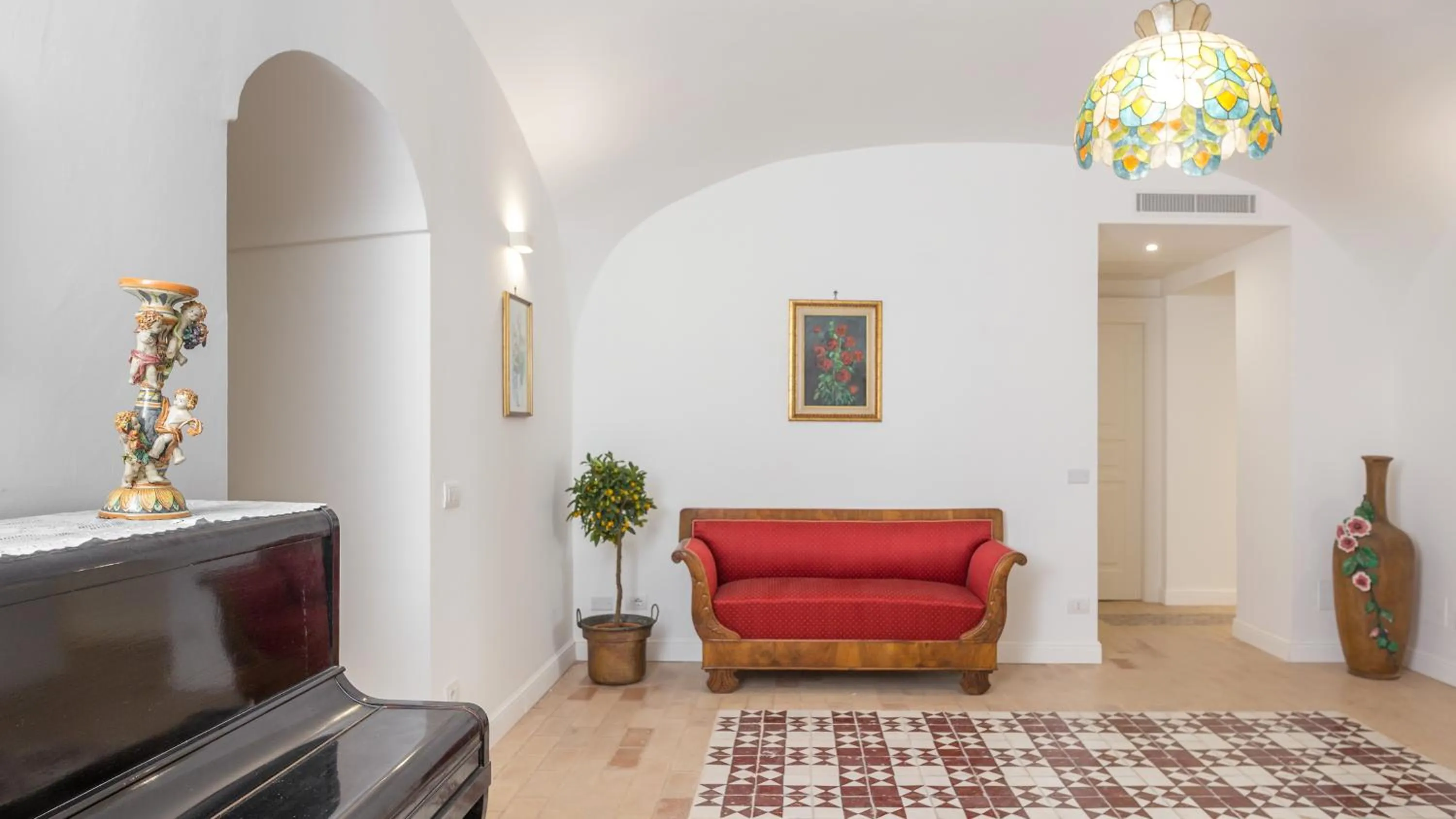 Living room in Villa Manning Relais