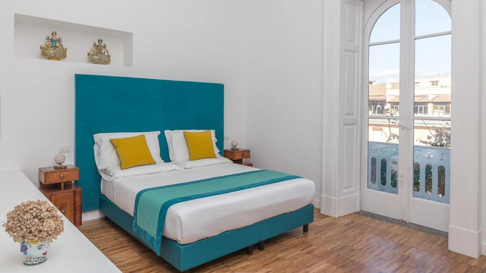 Bed in Villa Manning Relais