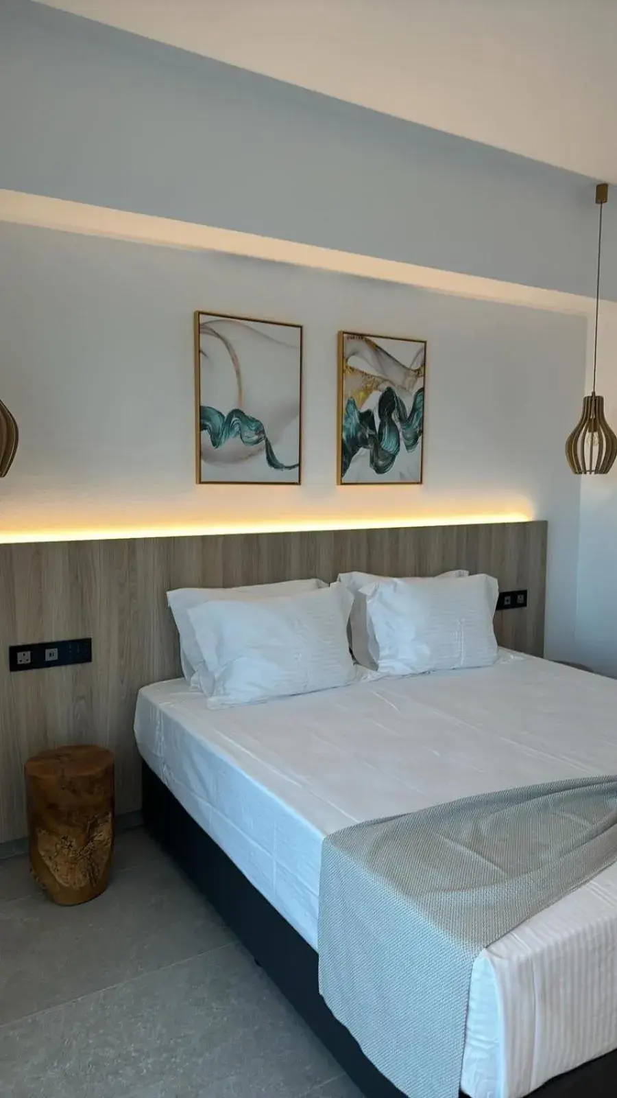 Bed in Abacus Suites