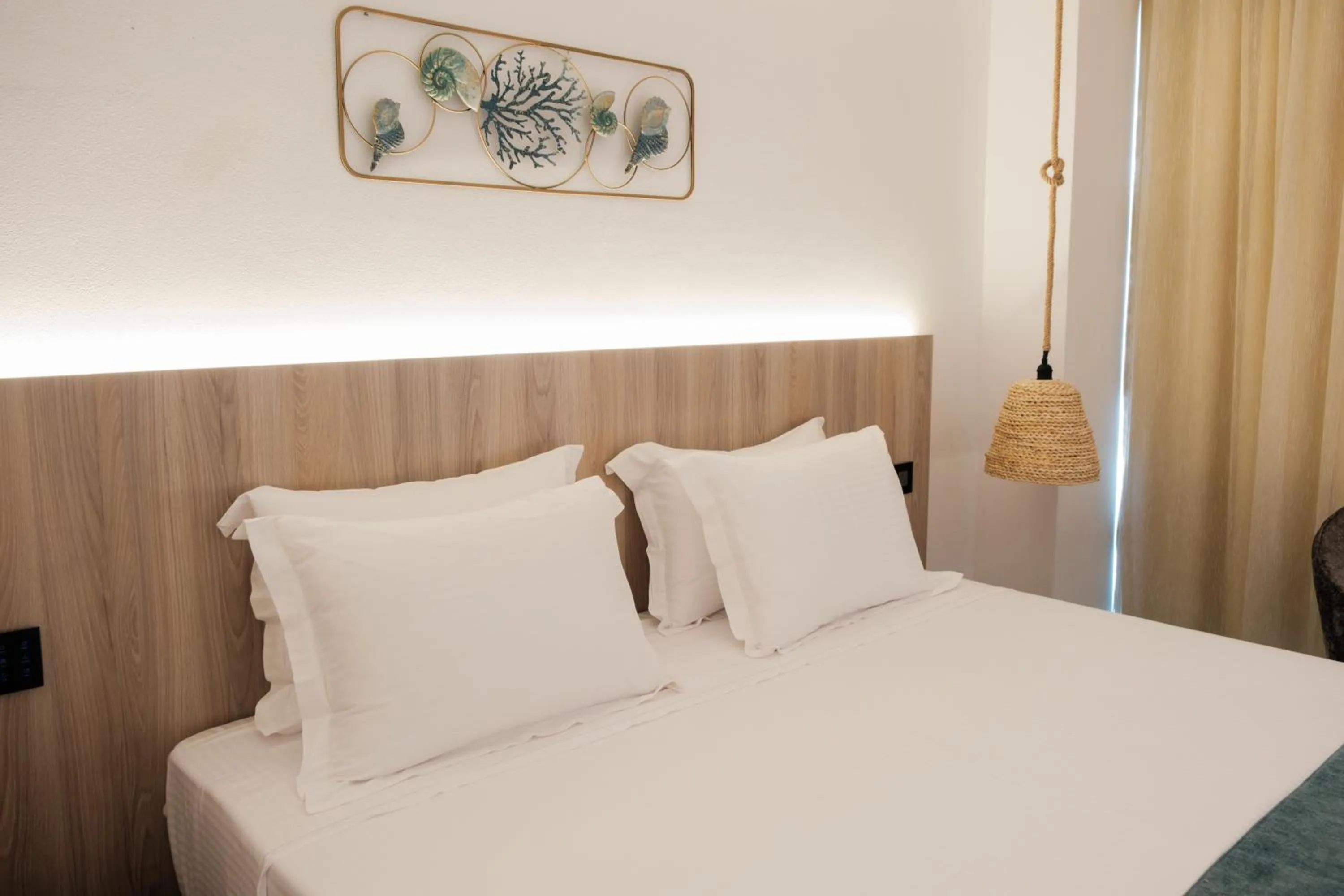 Bed in Abacus Suites