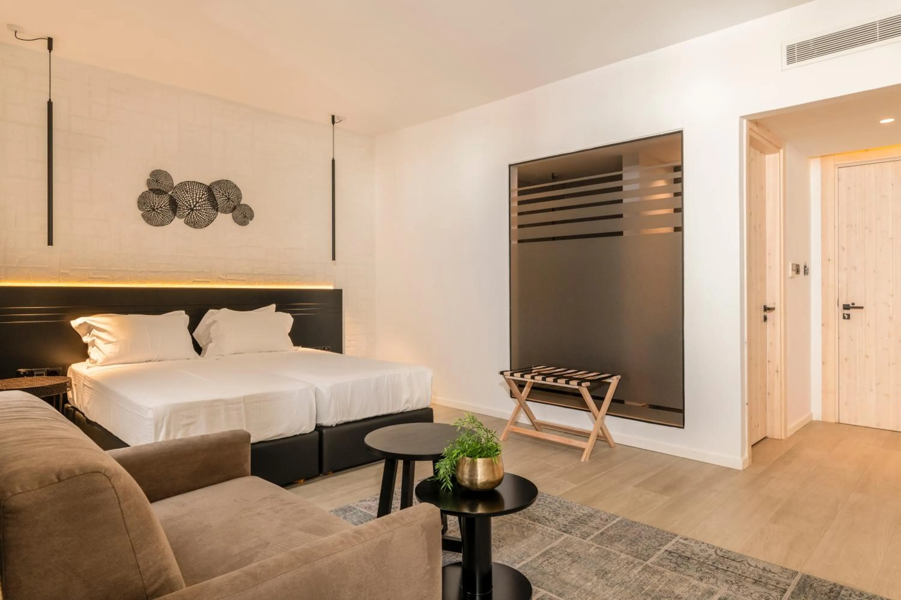 Bed in Abacus Suites