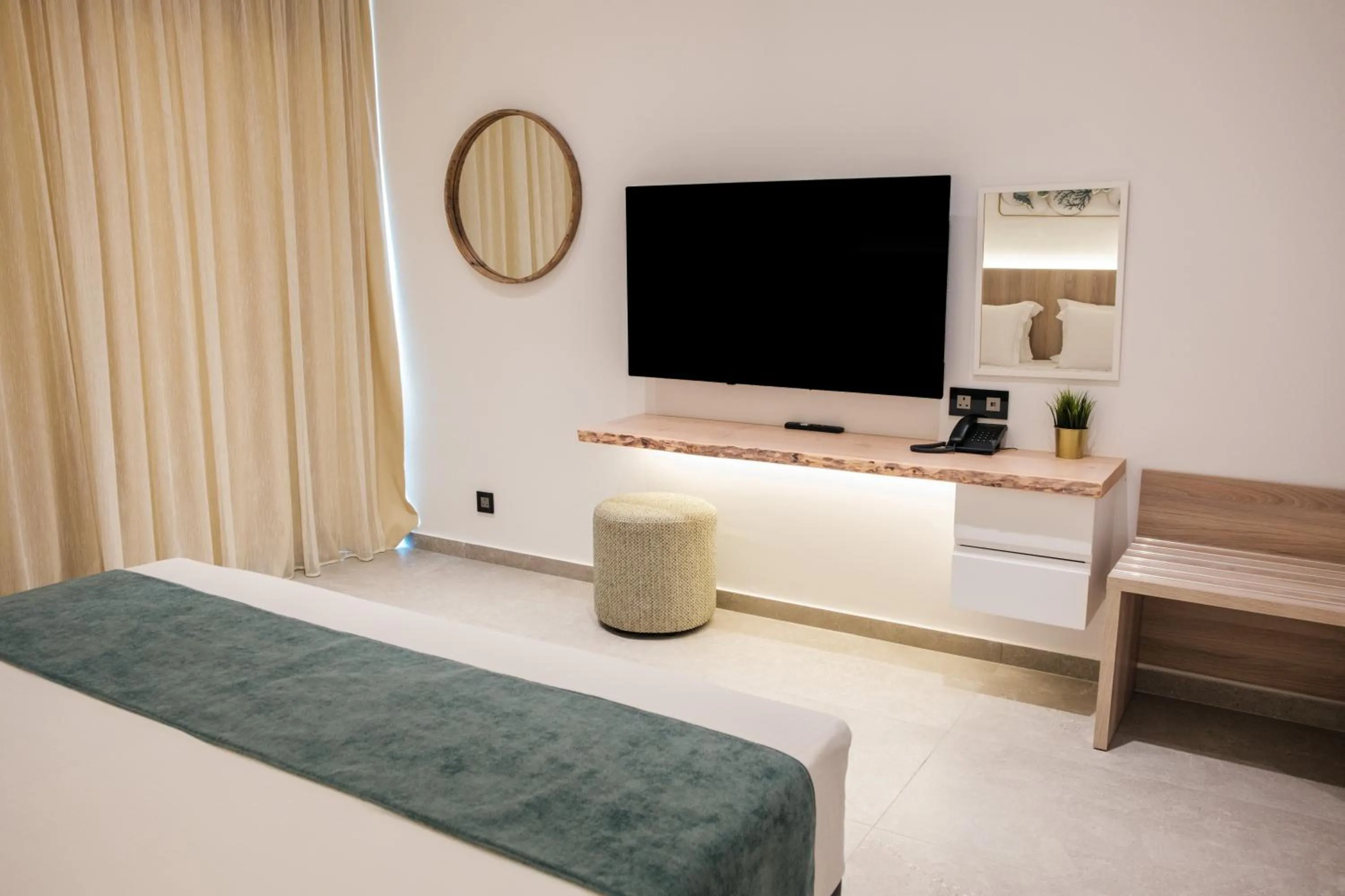 Bed in Abacus Suites