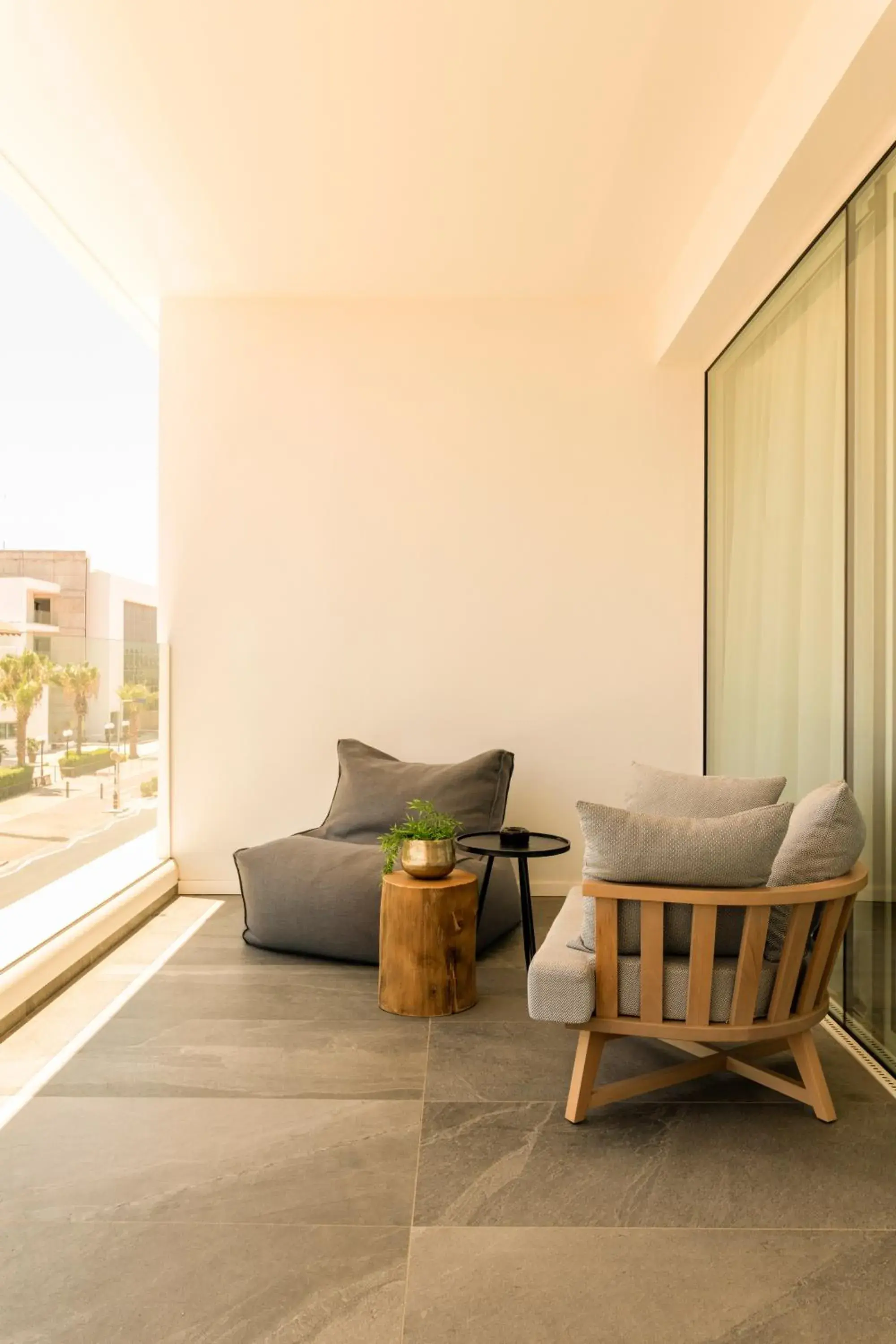 Seating Area in Abacus Suites