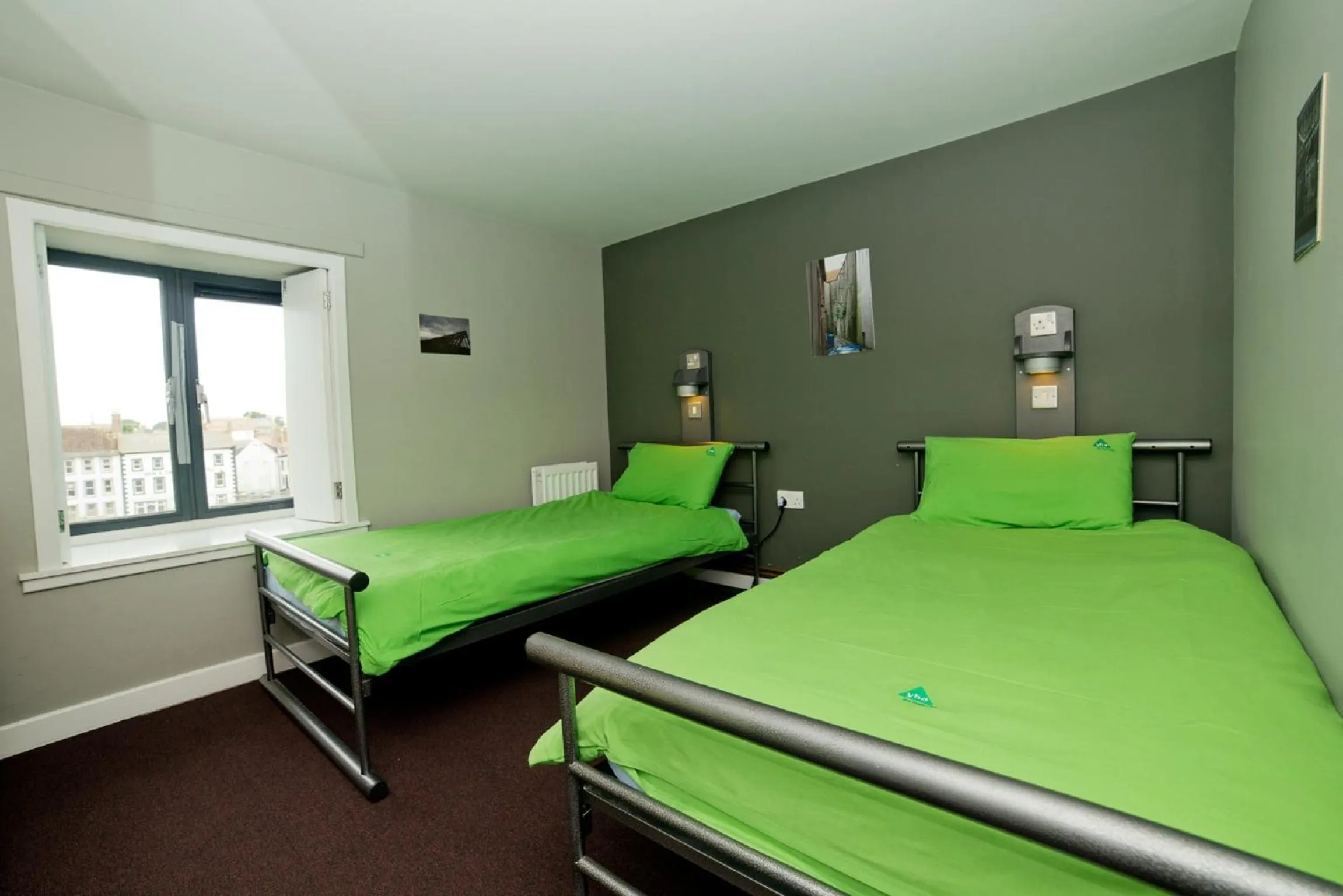 Bed in YHA Berwick