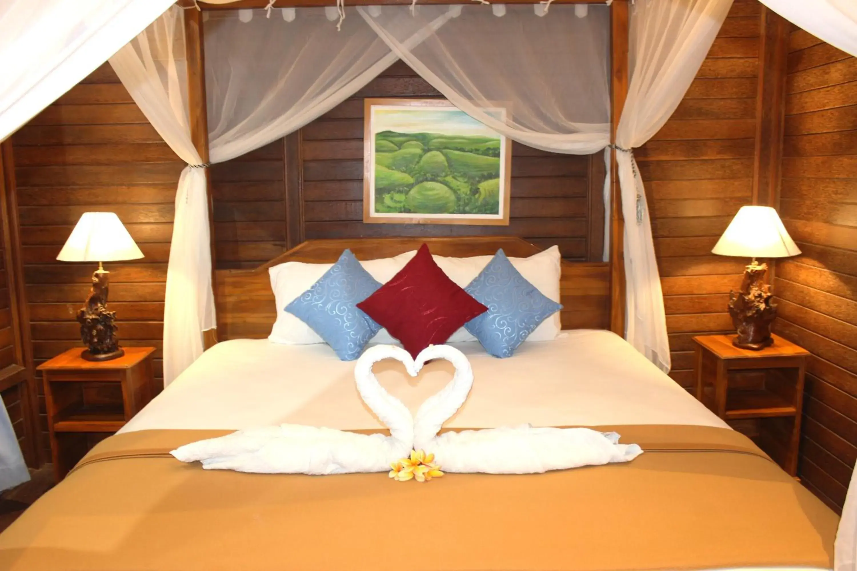 Deluxe Double Room in Boga Segara Villa And Resto Deluxe Double Room in Boga Segara Villa And Resto