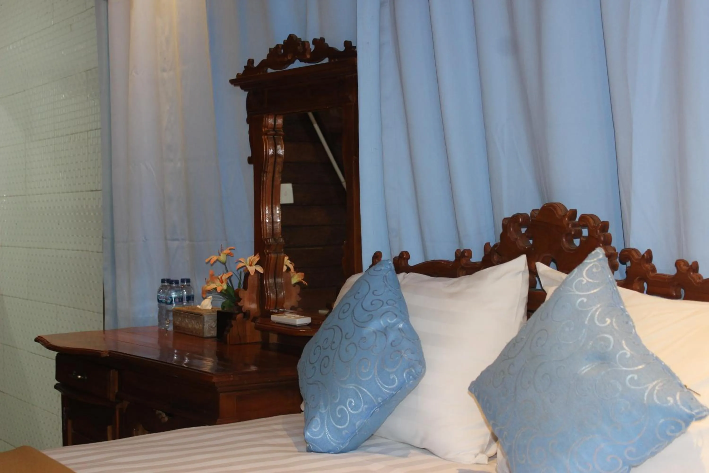 Bed in Boga Segara Villa And Resto