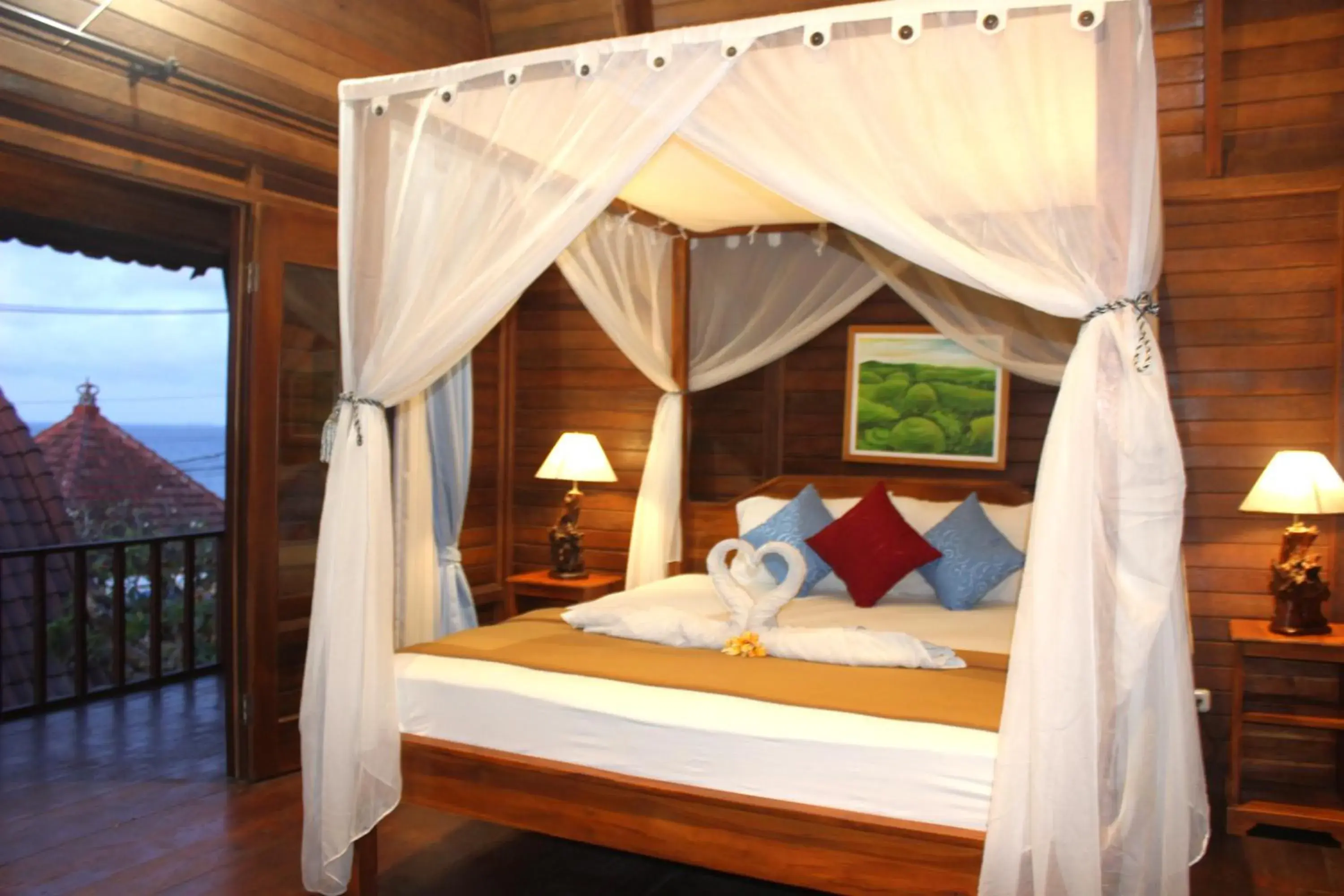 Deluxe Double Room in Boga Segara Villa And Resto Deluxe Double Room in Boga Segara Villa And Resto