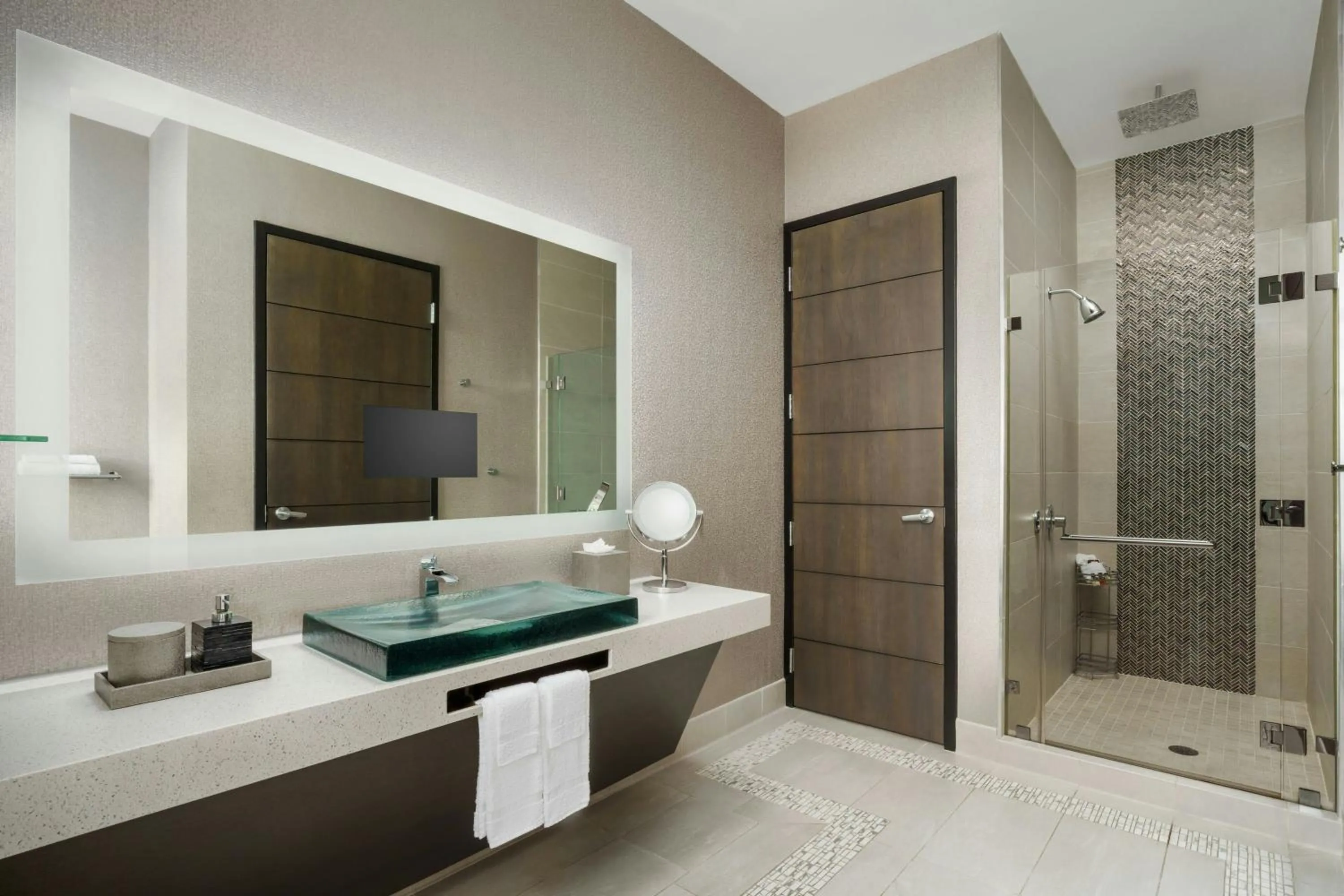 Bedroom in AC Hotel by Marriott Charlotte City Center