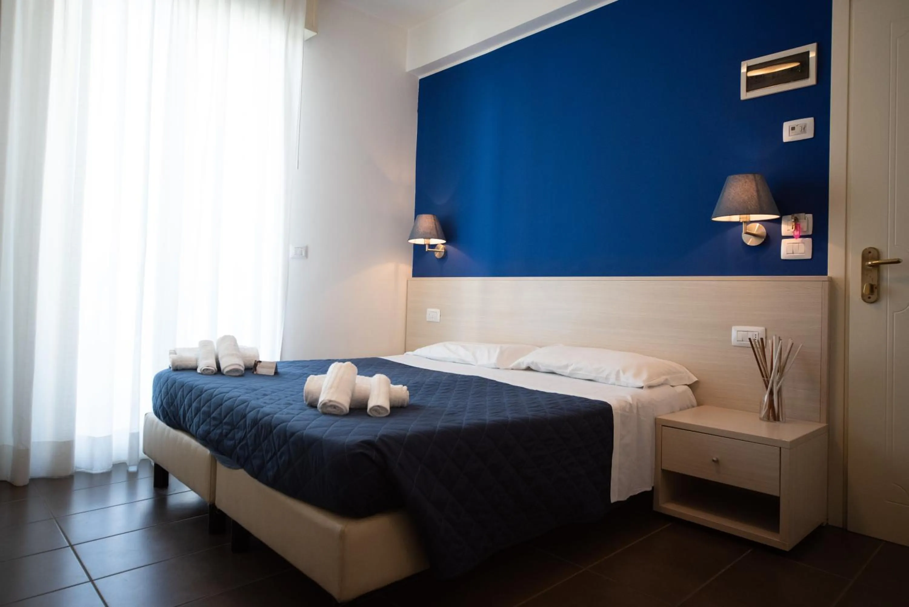 Bed in Hotel Alabama