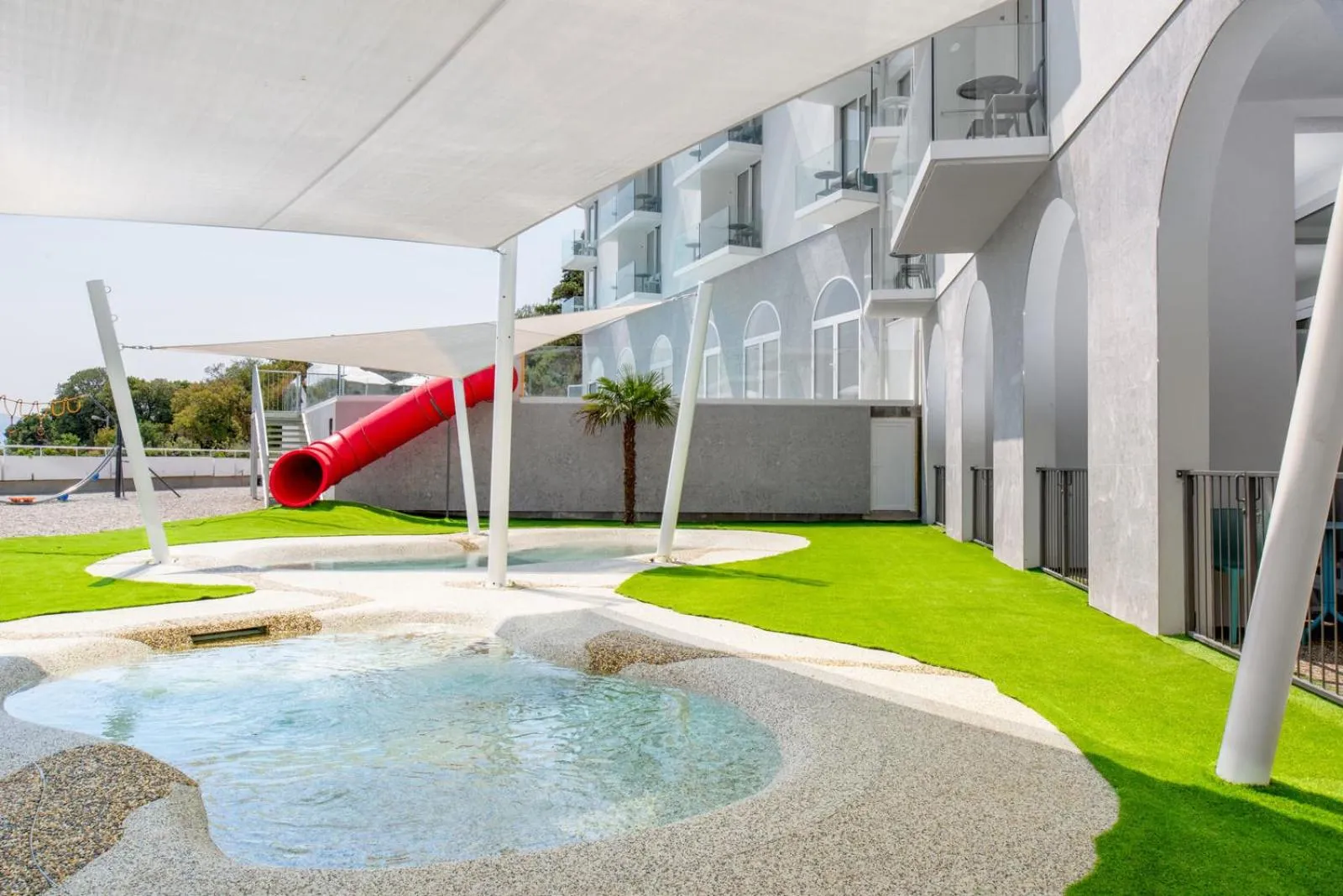 Children play ground in Aminess Vival Lišanj Family Hotel