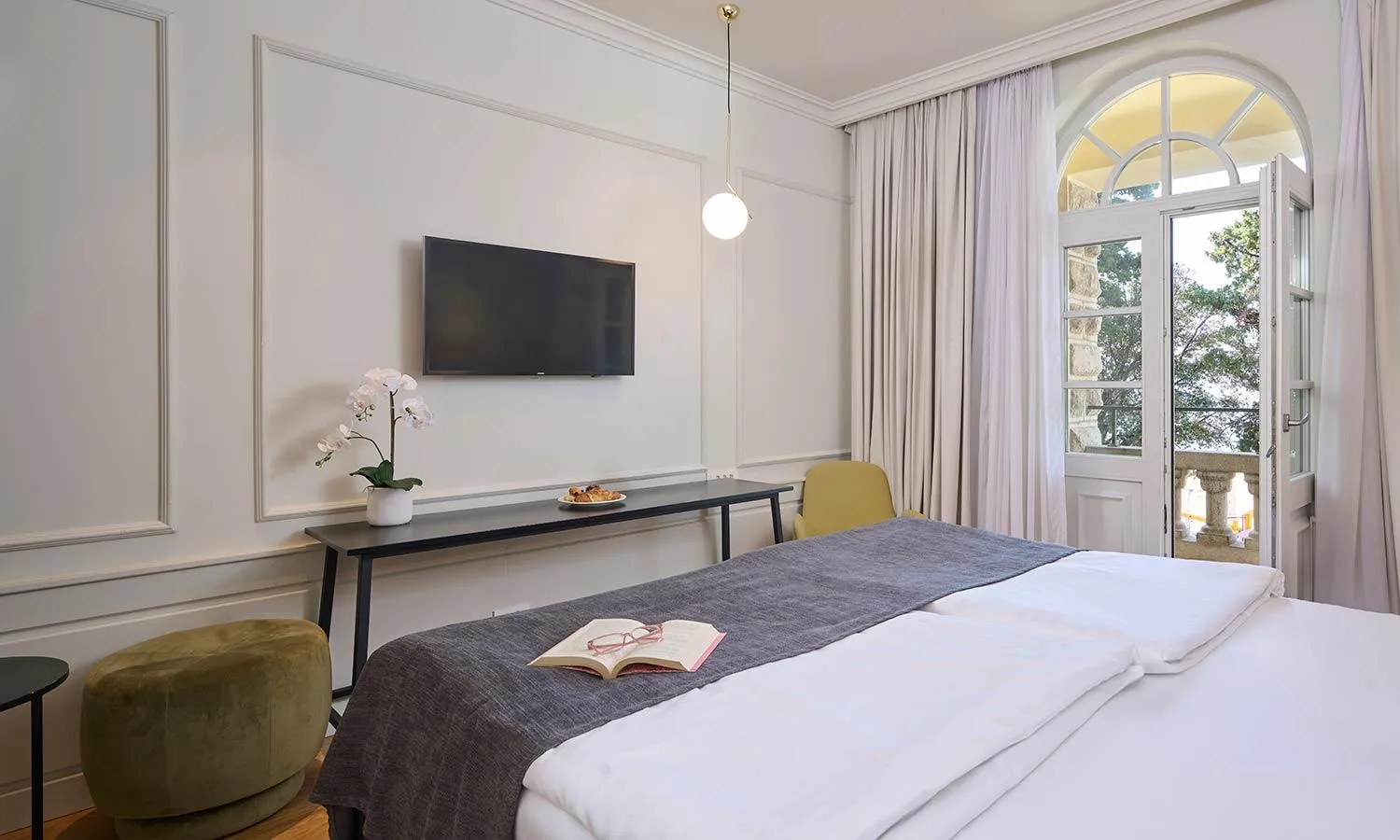 Bed in Aminess Vival Lišanj Family Hotel