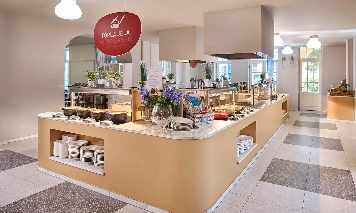 Restaurant/places to eat in Aminess Vival Lišanj Family Hotel