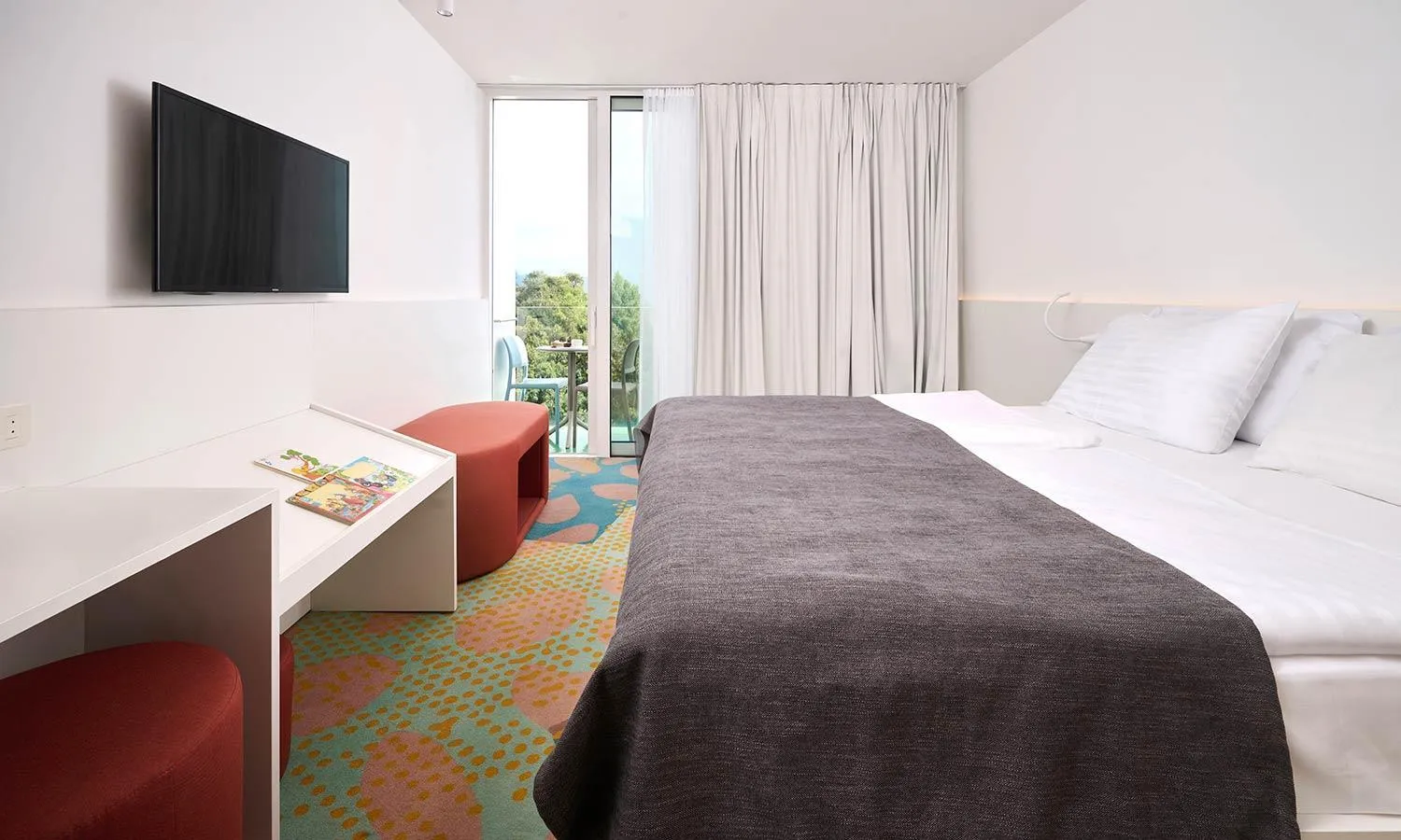 Bed in Aminess Vival Lišanj Family Hotel