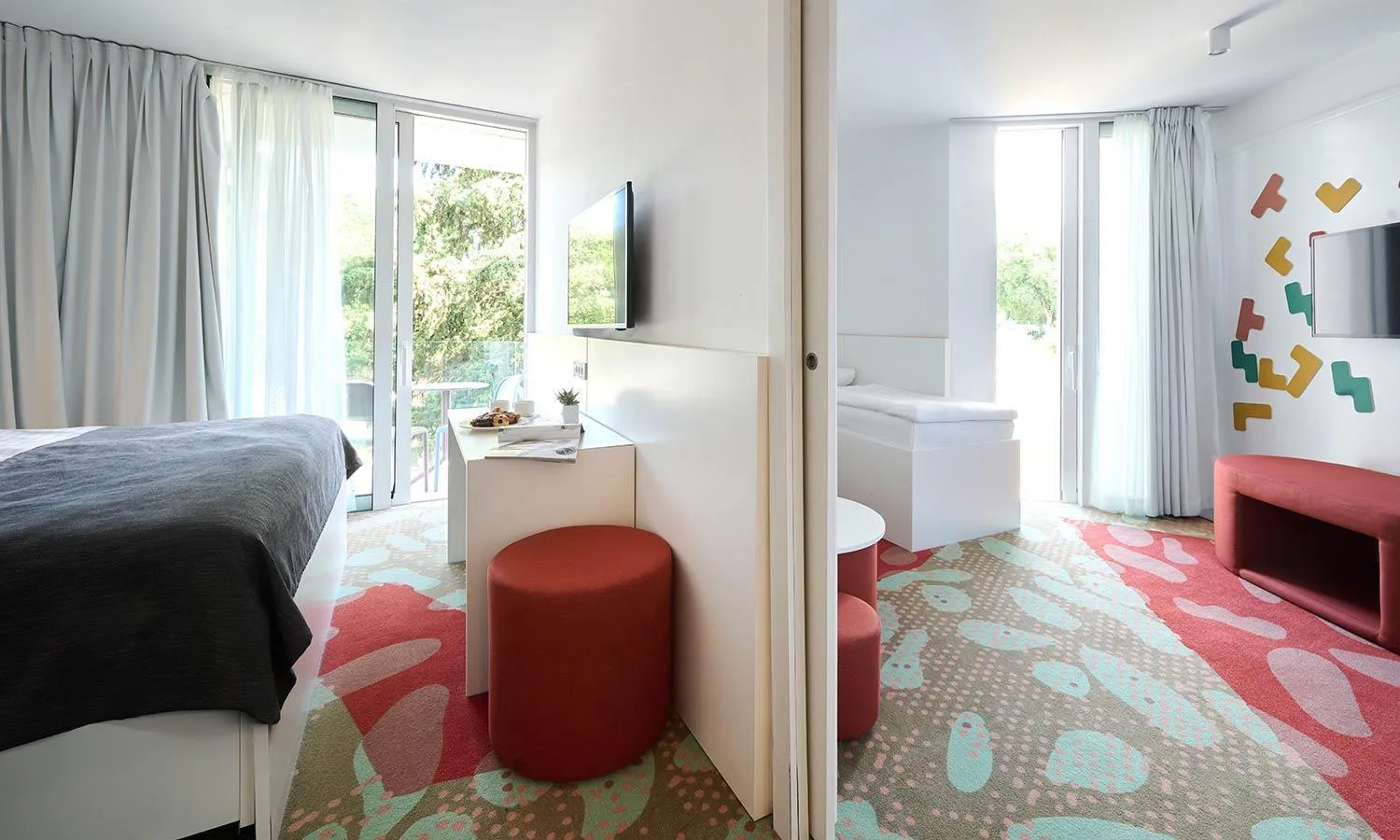 Bed in Aminess Vival Lišanj Family Hotel