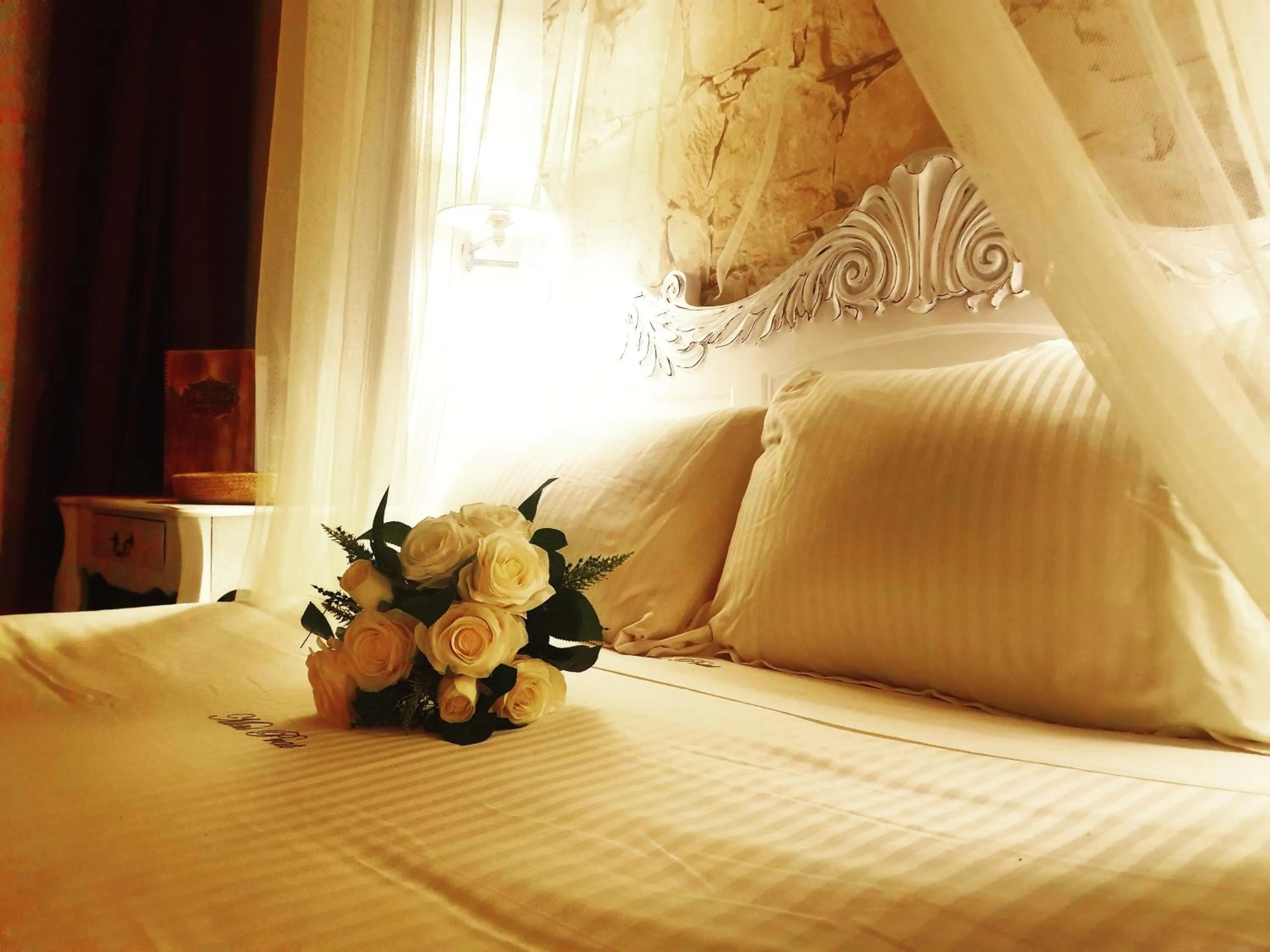Bed in Hotel Rural & Spa Mas Prat