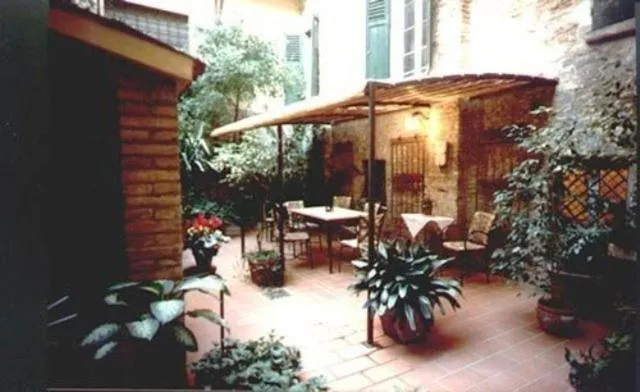 Patio in Locanda Borgonuovo