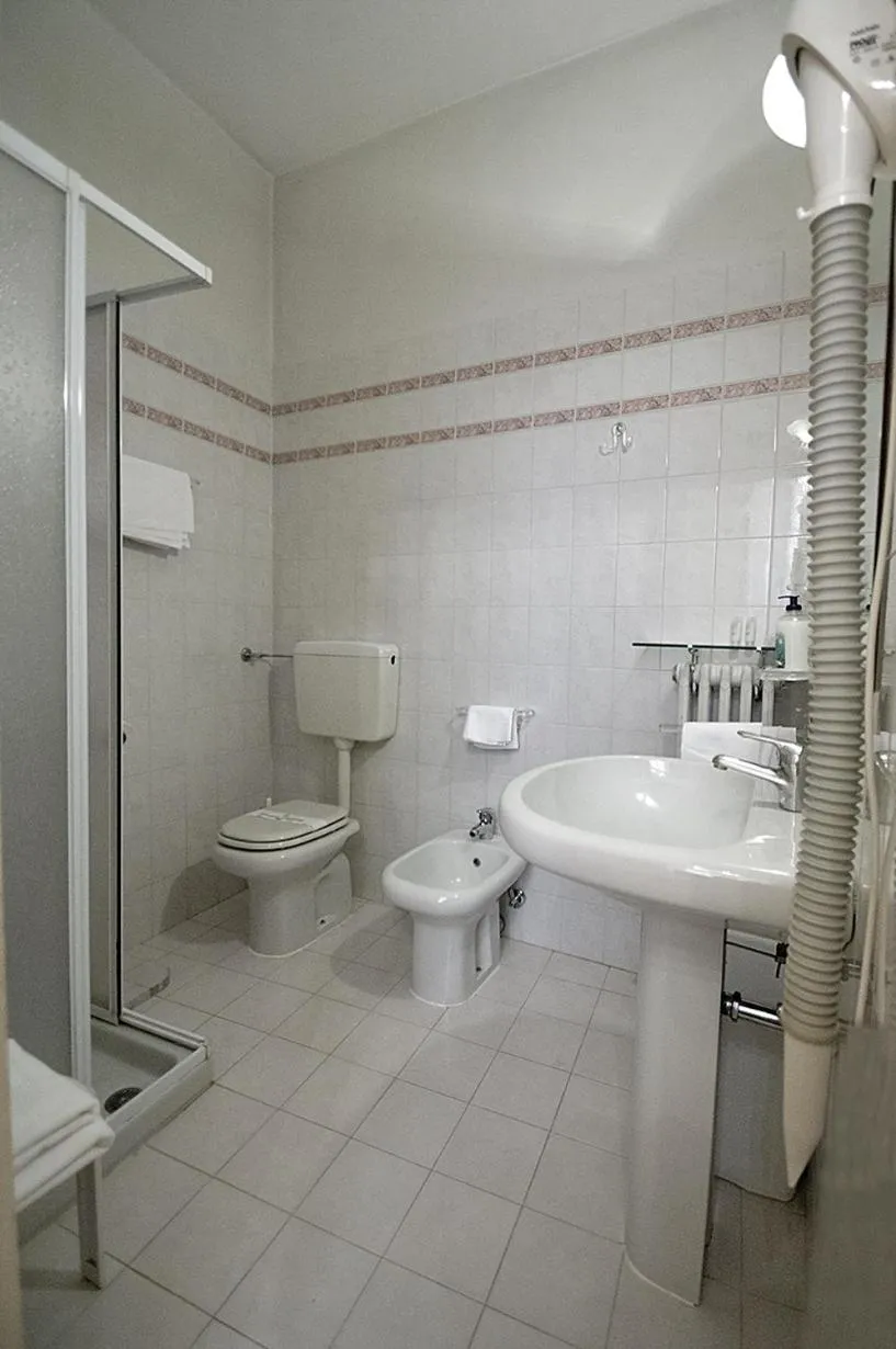 Bathroom in Locanda Borgonuovo