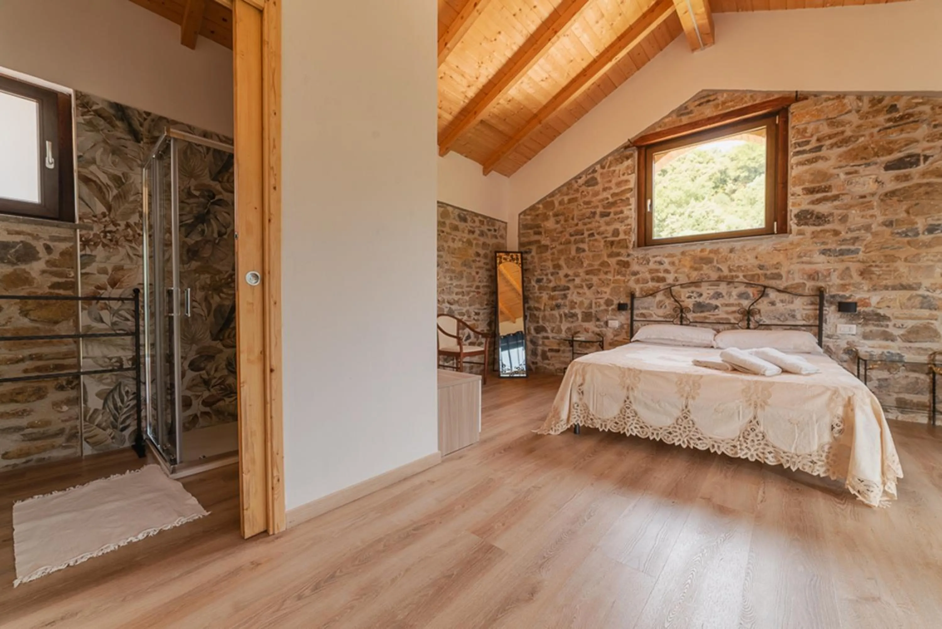 Photo of the whole room, Bed in Agriturismo San Basilio