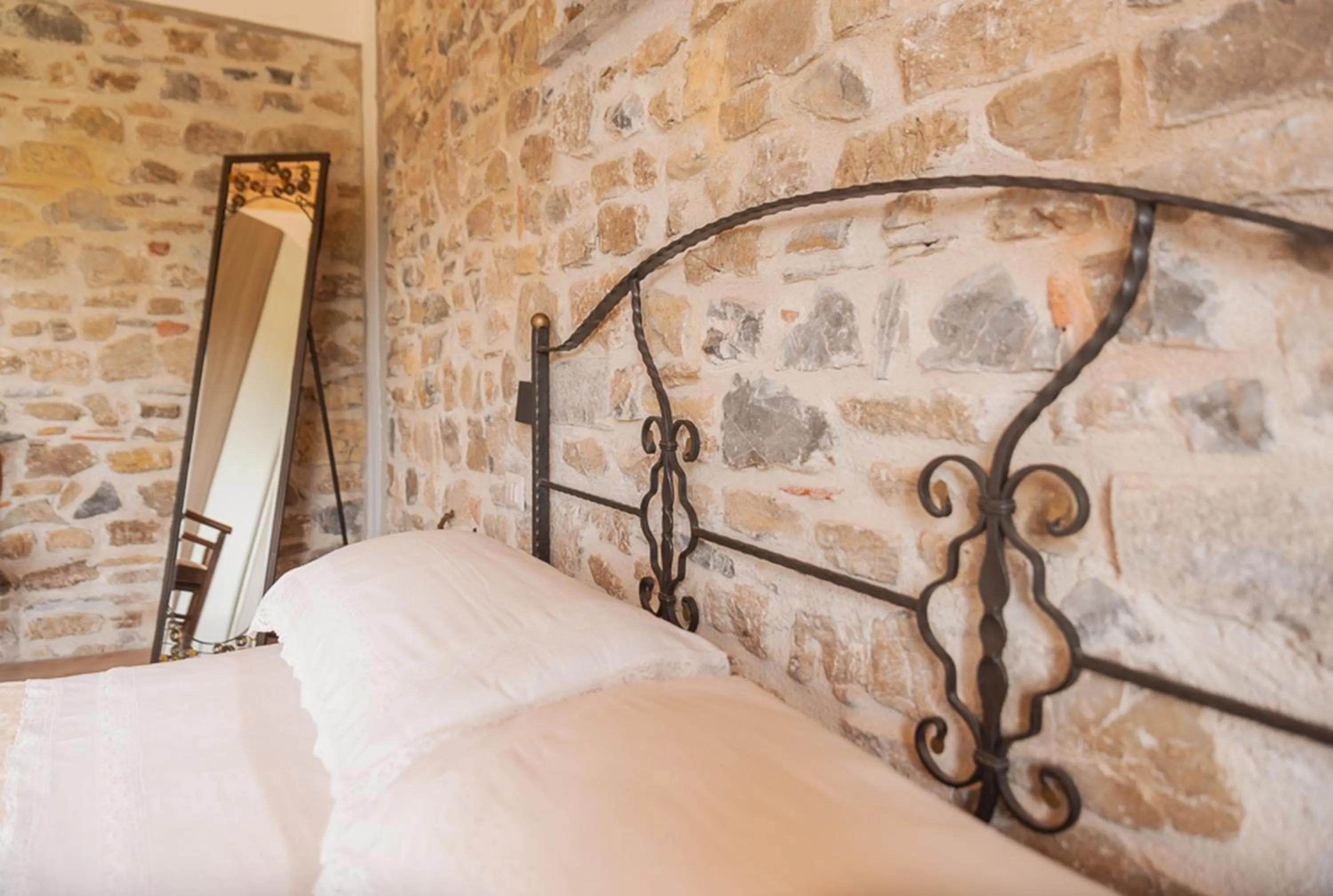 Bedroom, Bed in Agriturismo San Basilio