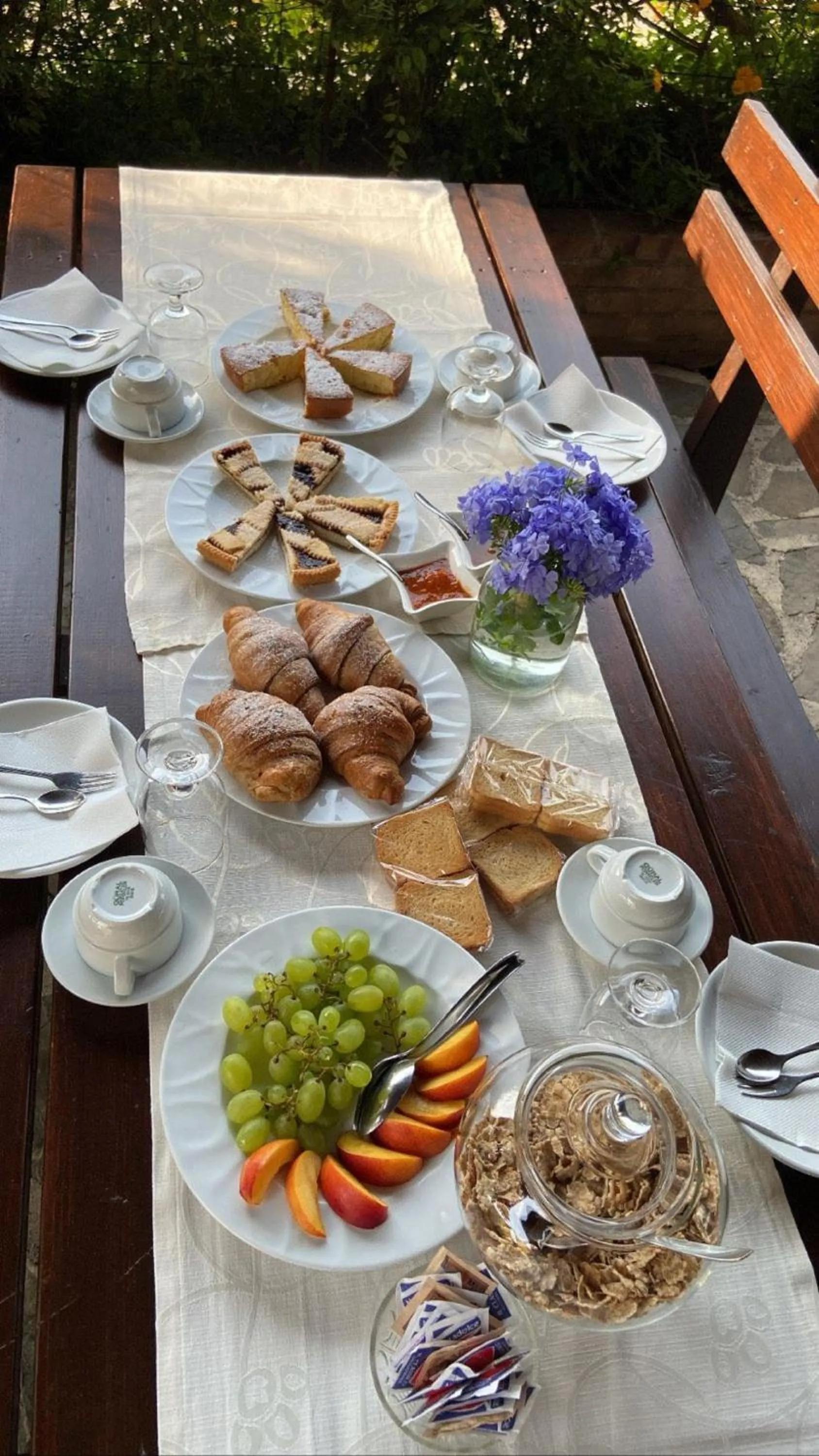 Breakfast in Agriturismo San Basilio