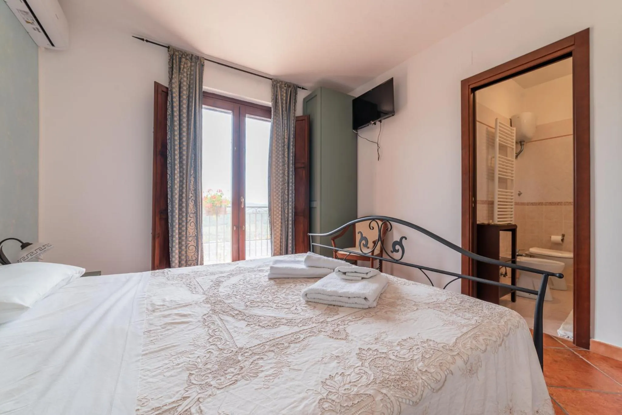 Bed in Agriturismo San Basilio