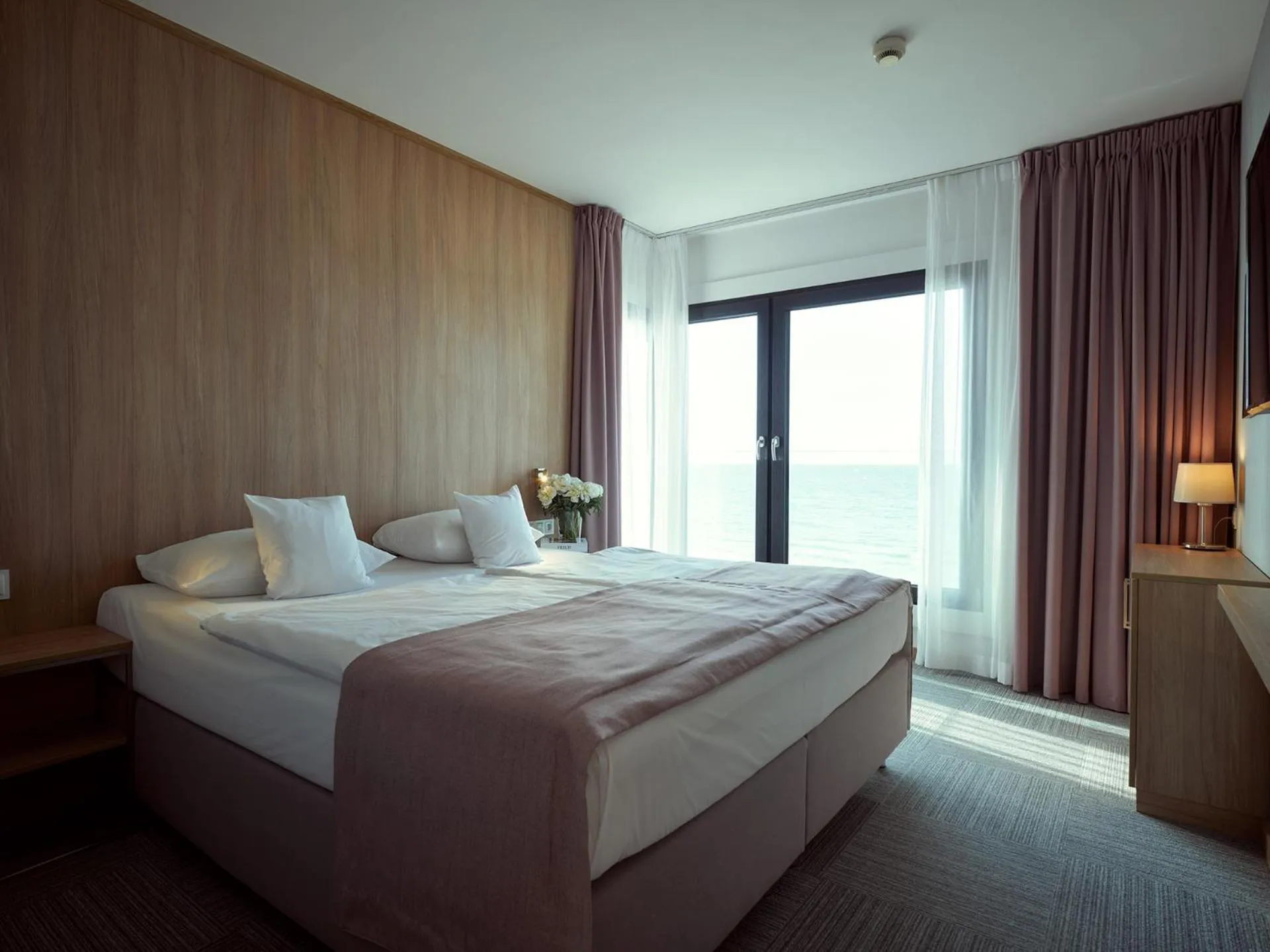 Bed in Baltivia Sea Resort