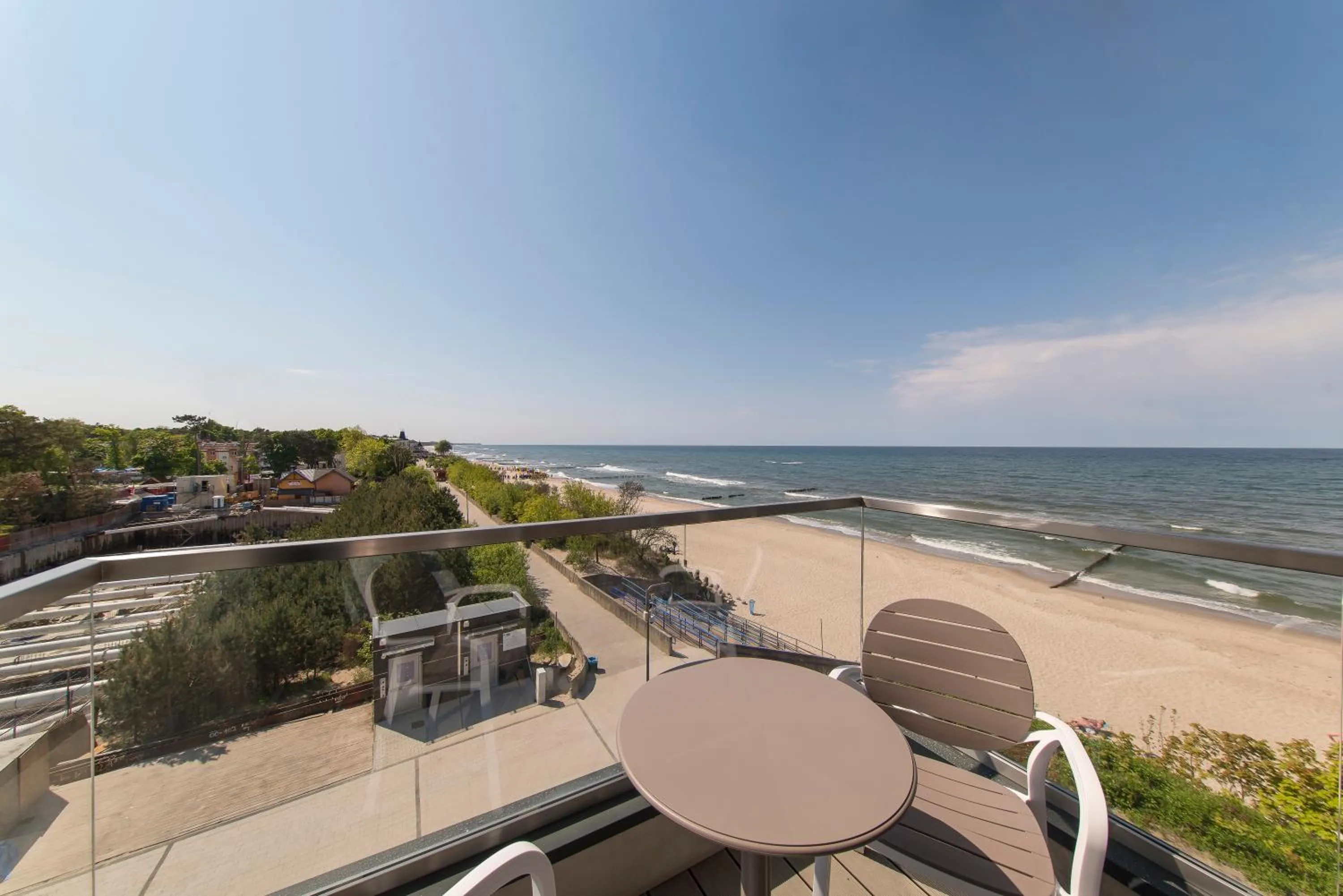 Balcony/Terrace in Baltivia Sea Resort