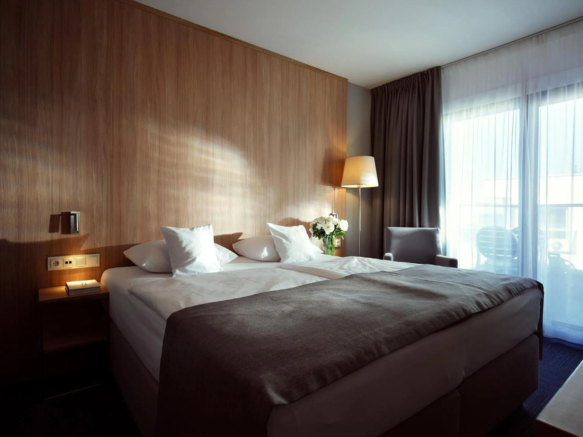 Bed in Baltivia Sea Resort