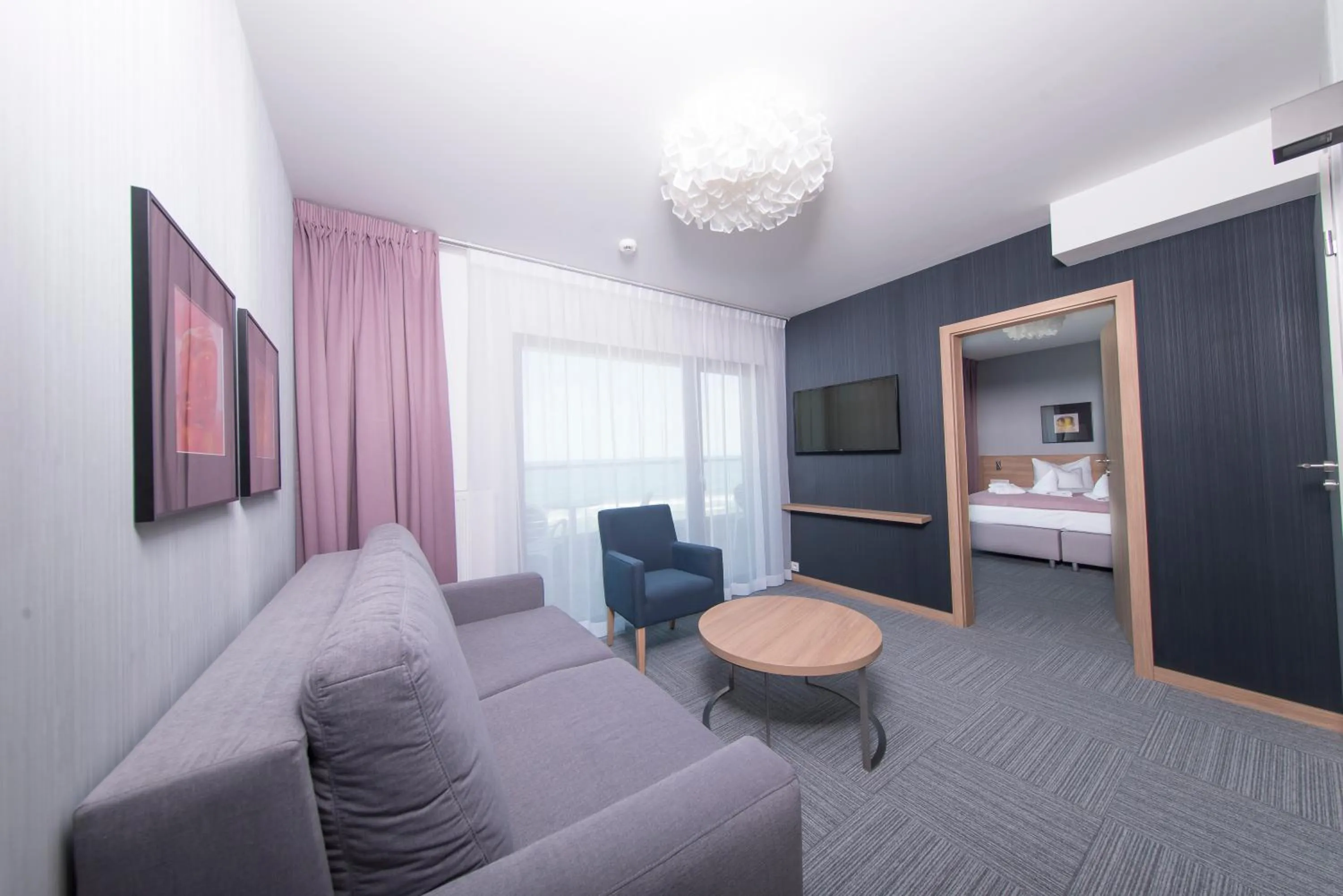 Bed in Baltivia Sea Resort