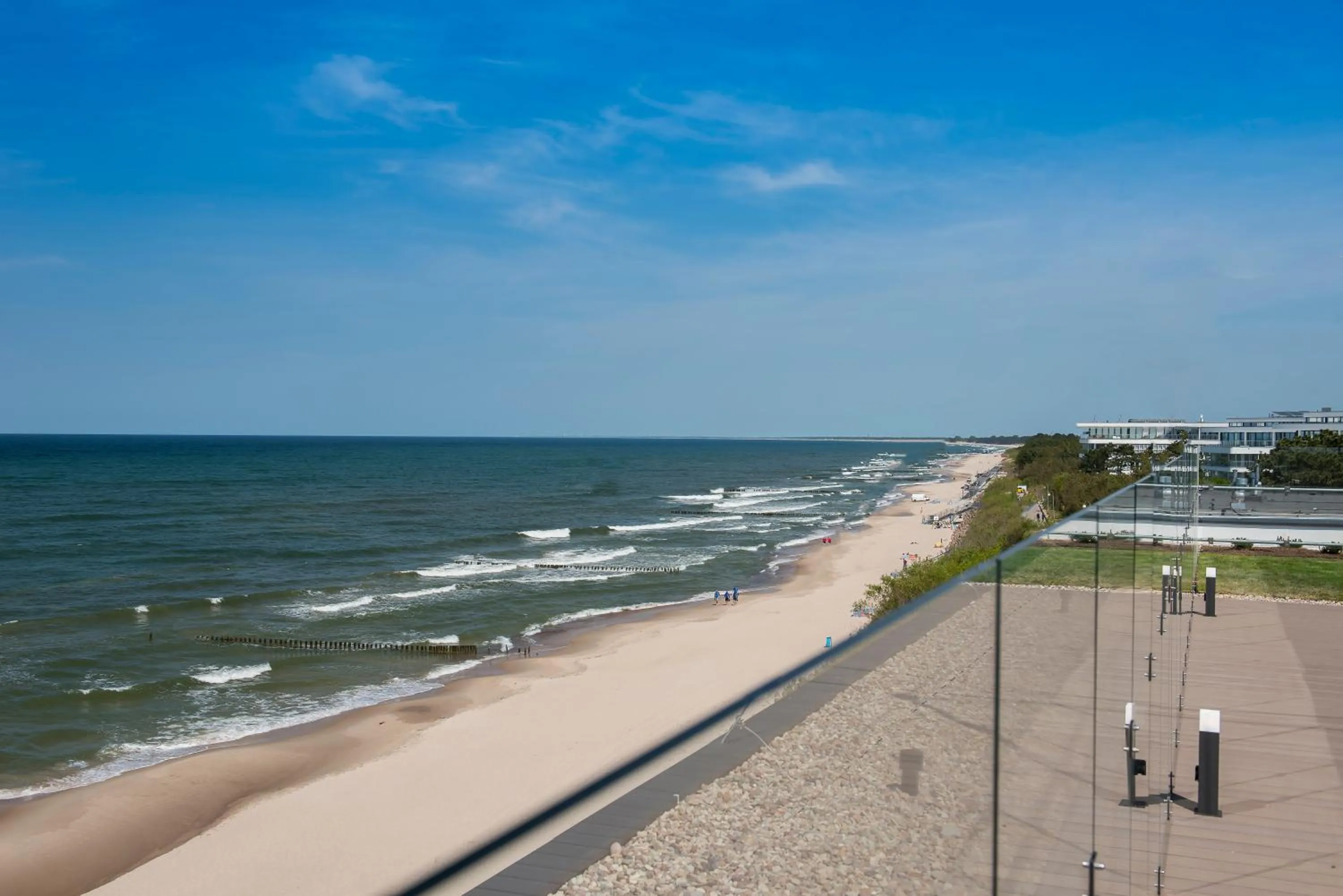 Balcony/Terrace in Baltivia Sea Resort