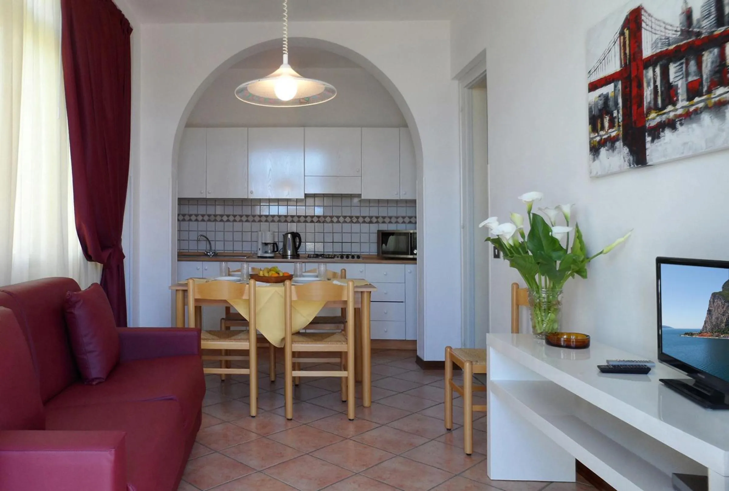 Kitchen or kitchenette in Hotel Astra