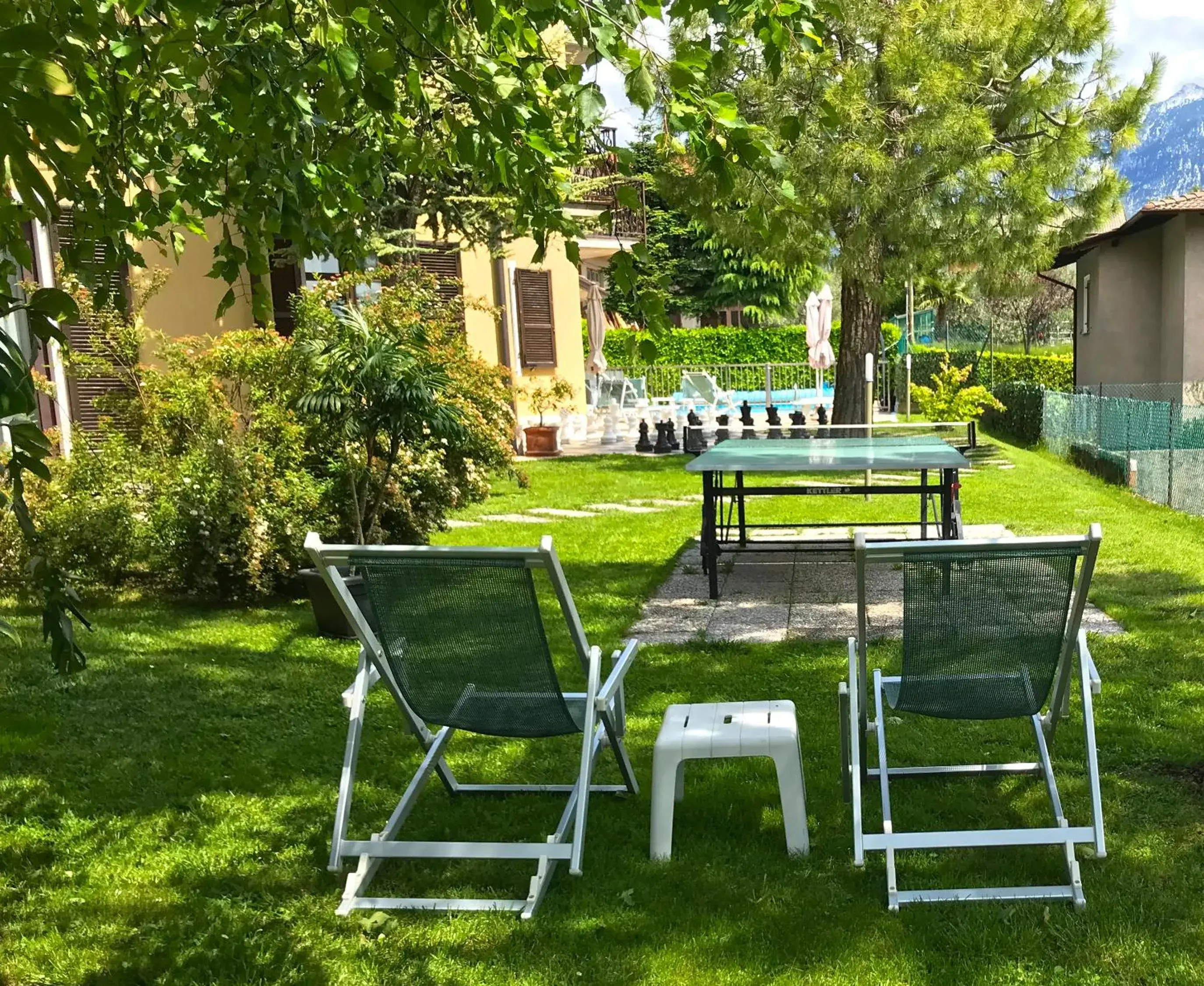 Garden in Hotel Astra