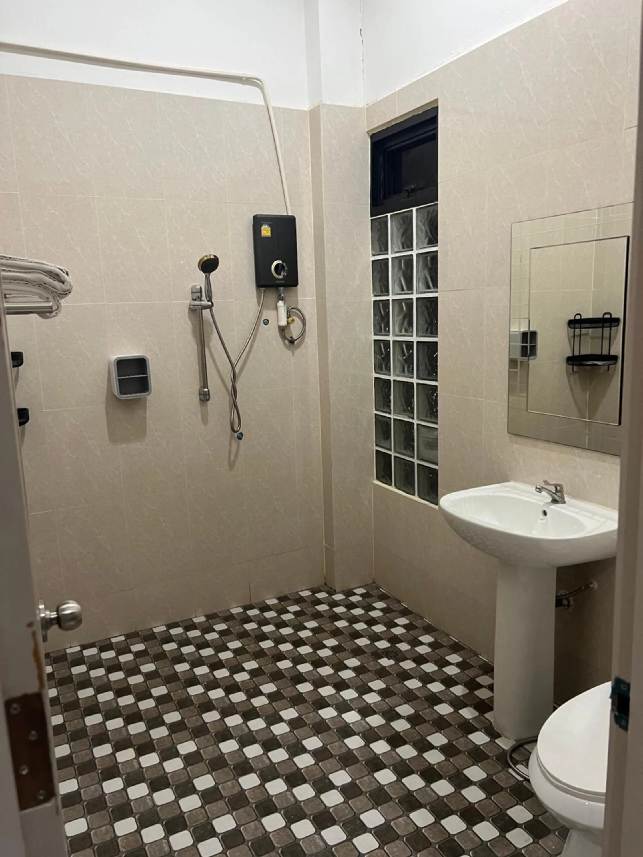 Bathroom in Mall Suites Hotel