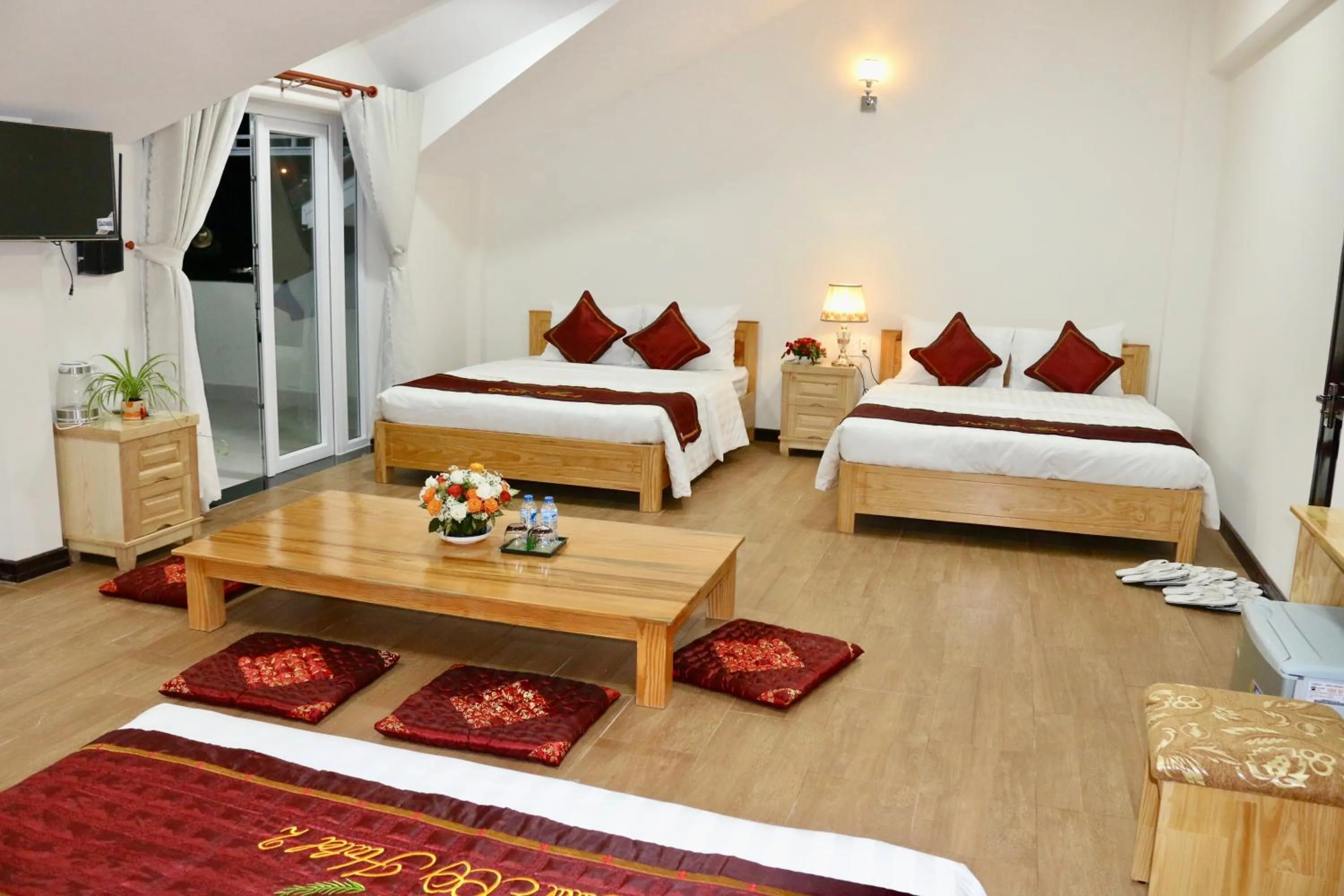 Bed in Dalat ECO Hotel 2