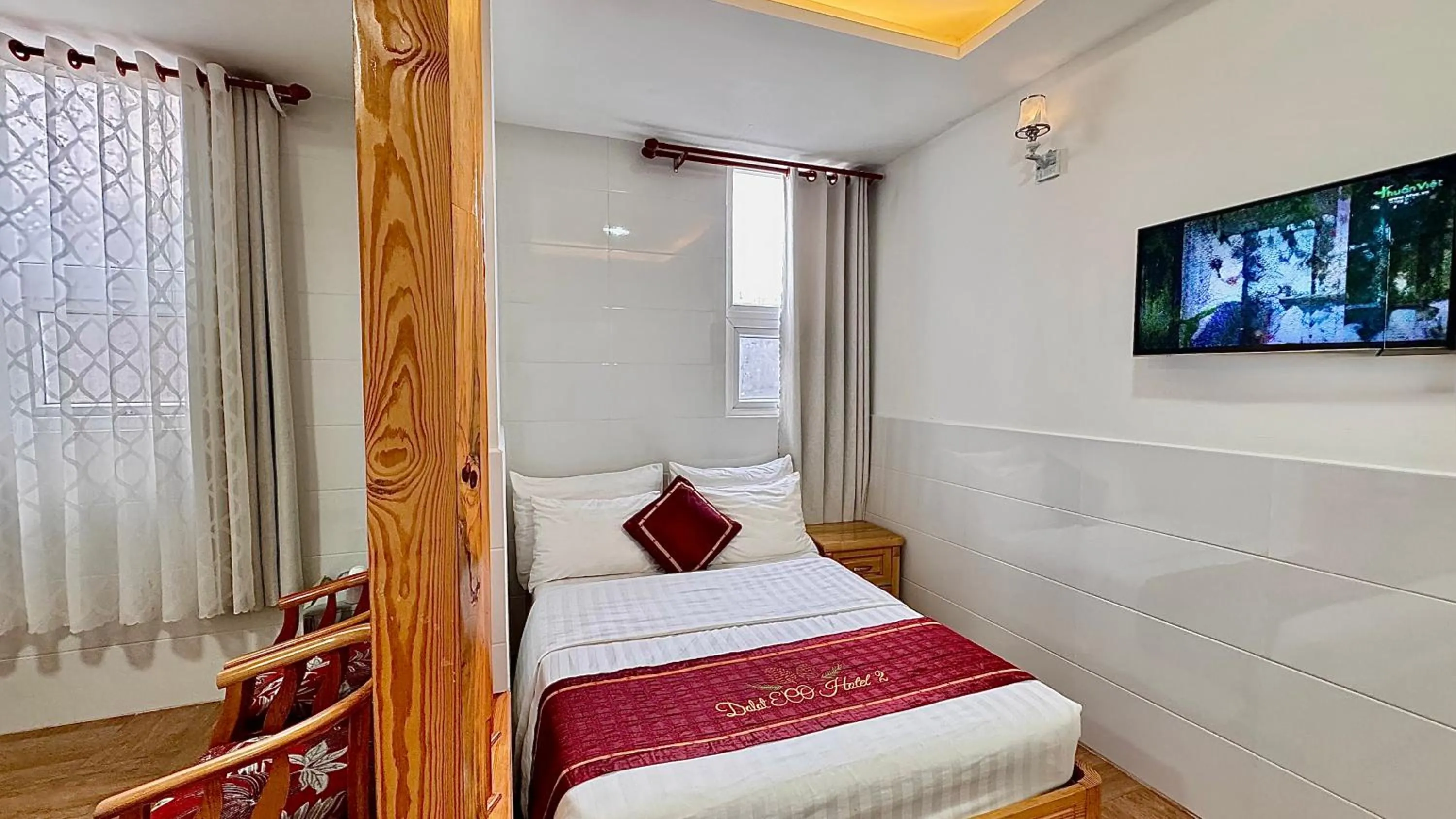 Bed in Dalat ECO Hotel 2