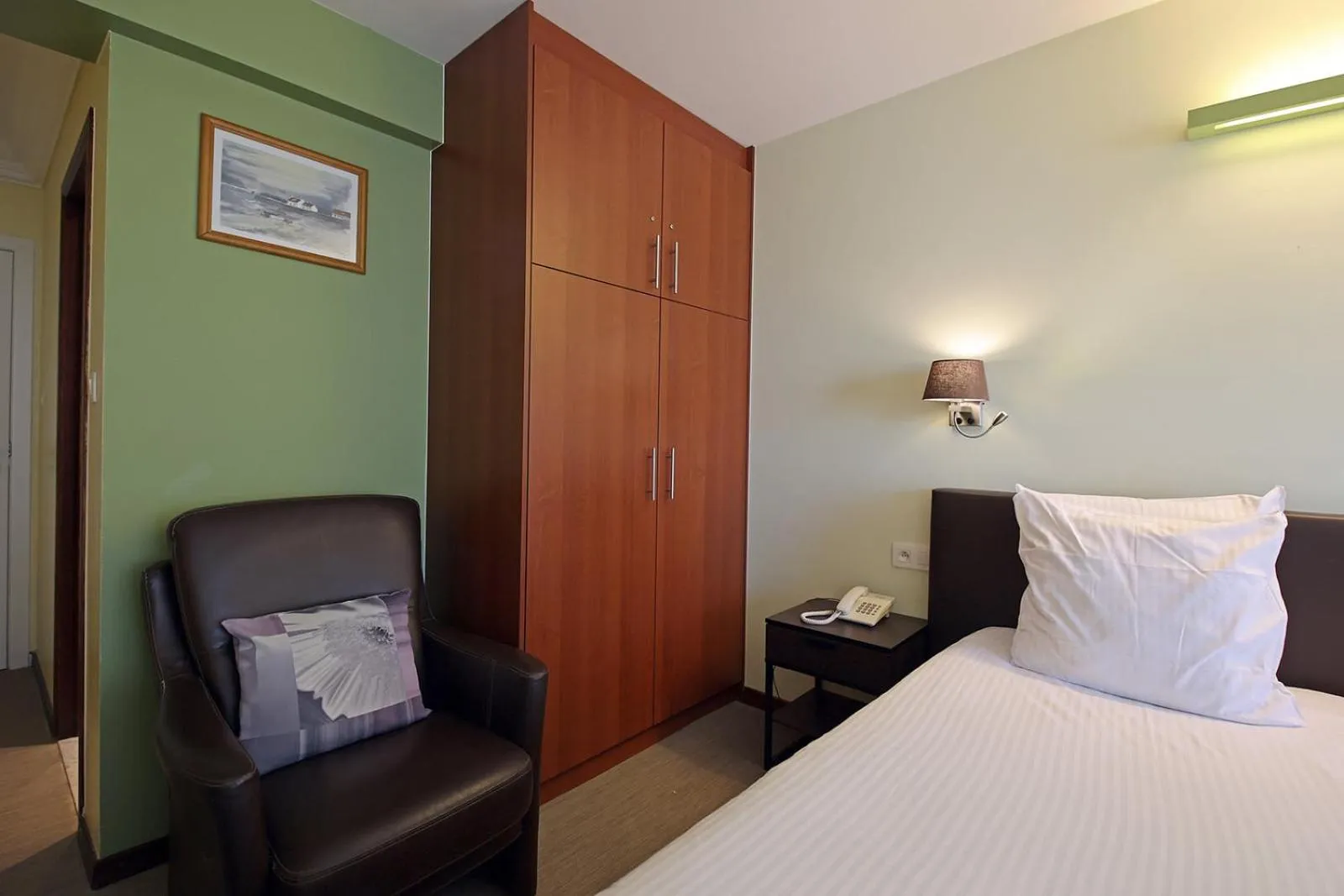 Bed in Hotel Uilenspiegel