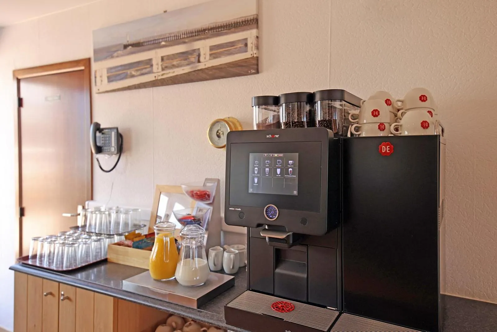Coffee/tea facilities in Hotel Uilenspiegel