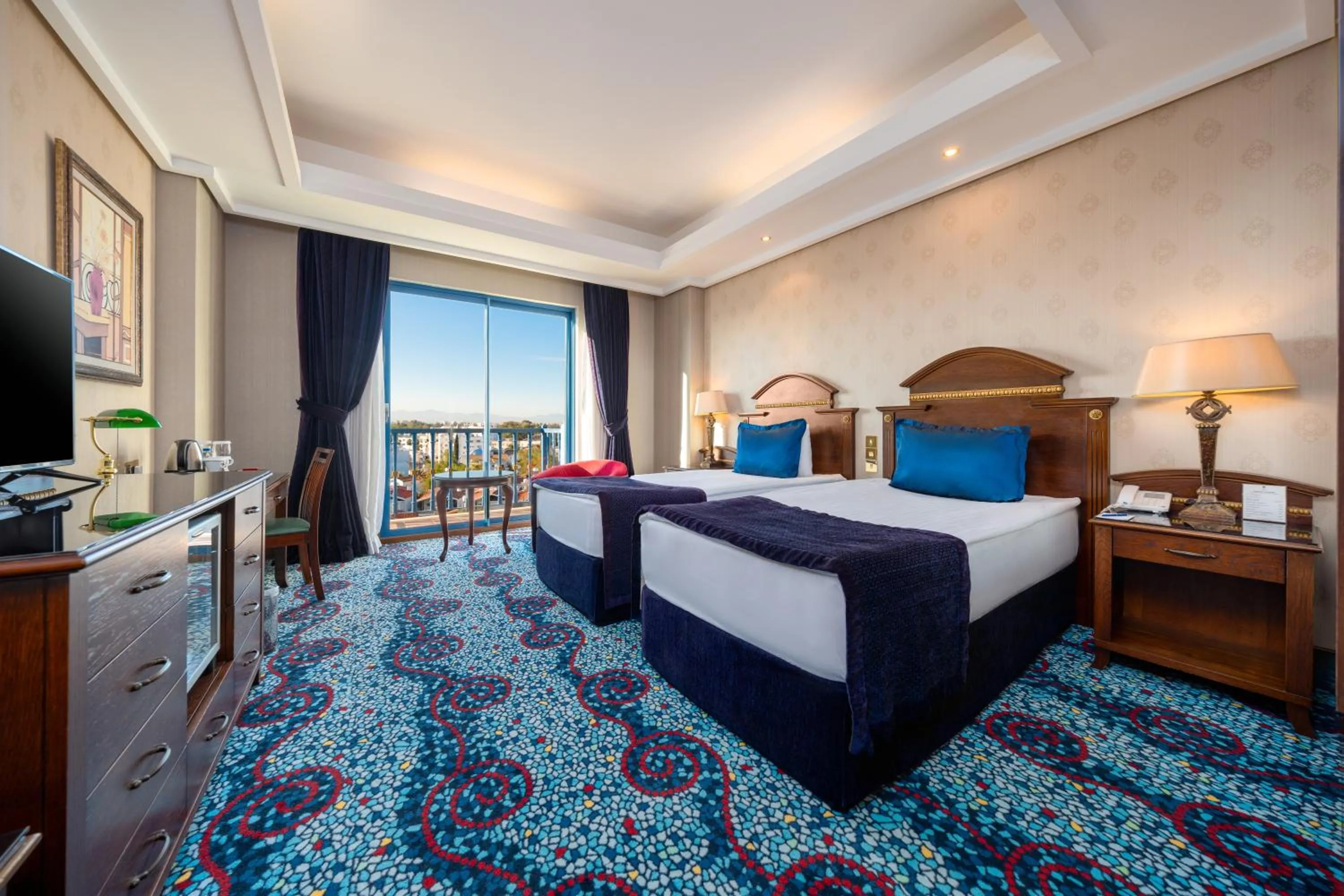 Photo of the whole room, Bed in Merit Lefkosa Hotel & Casino