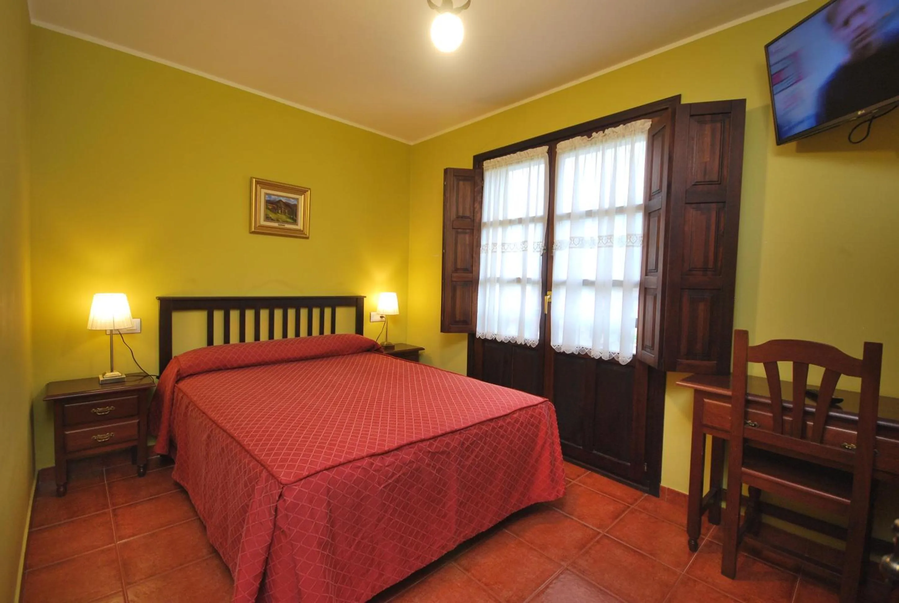 Bed in Hotel Los Ángeles