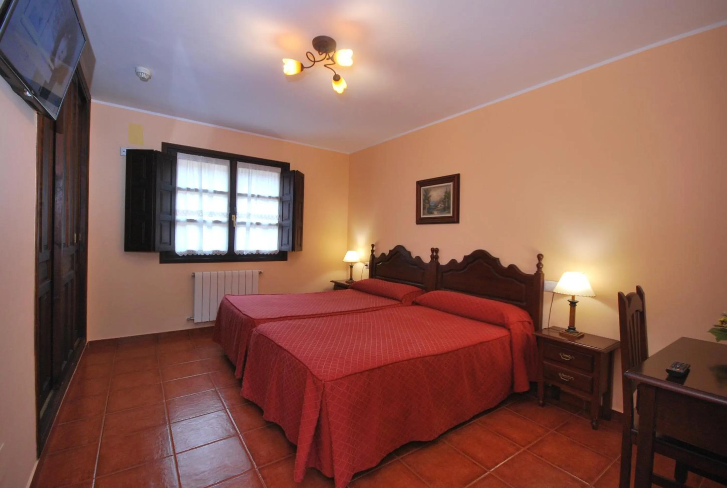 Bed in Hotel Los Ángeles