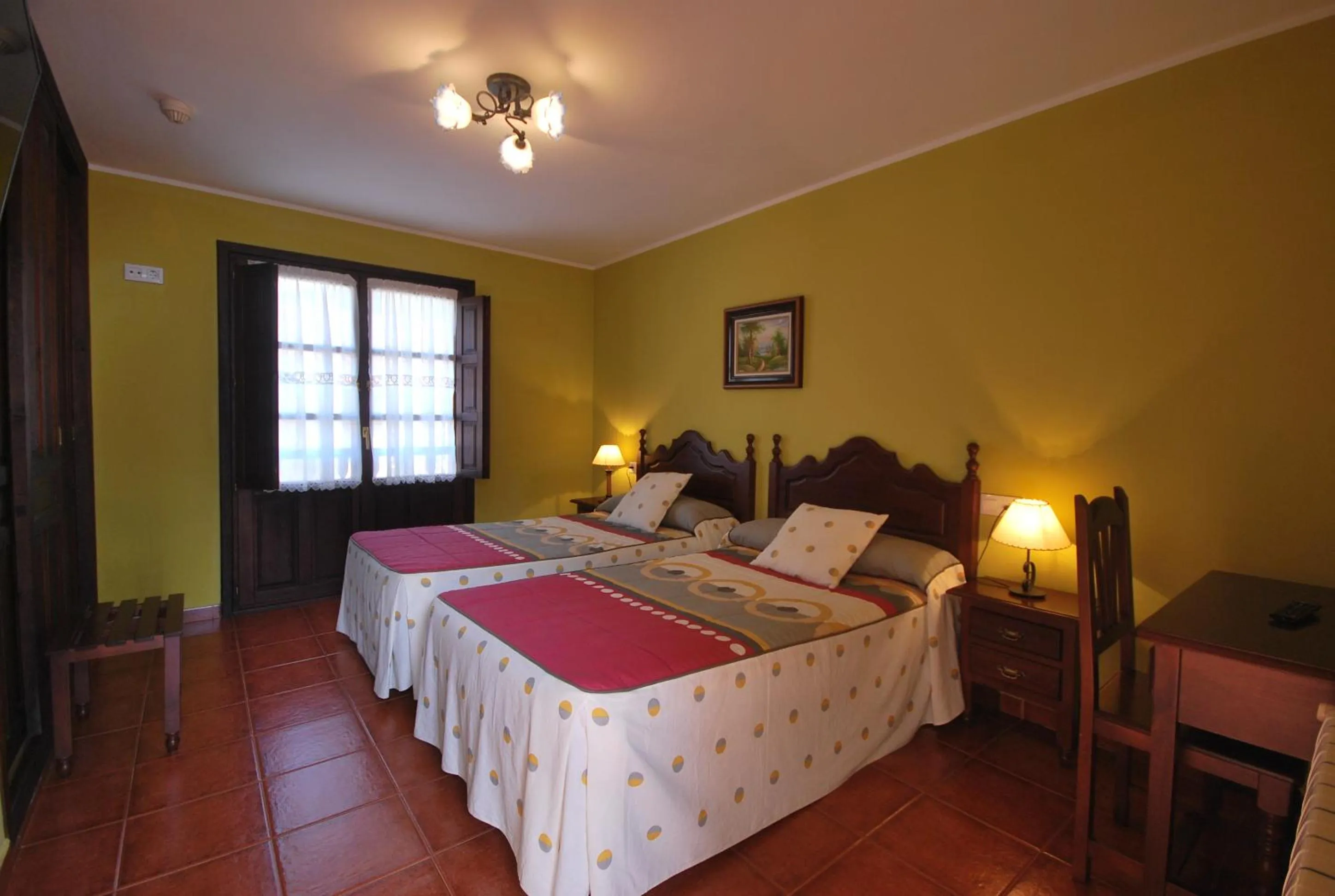 Bed in Hotel Los Ángeles