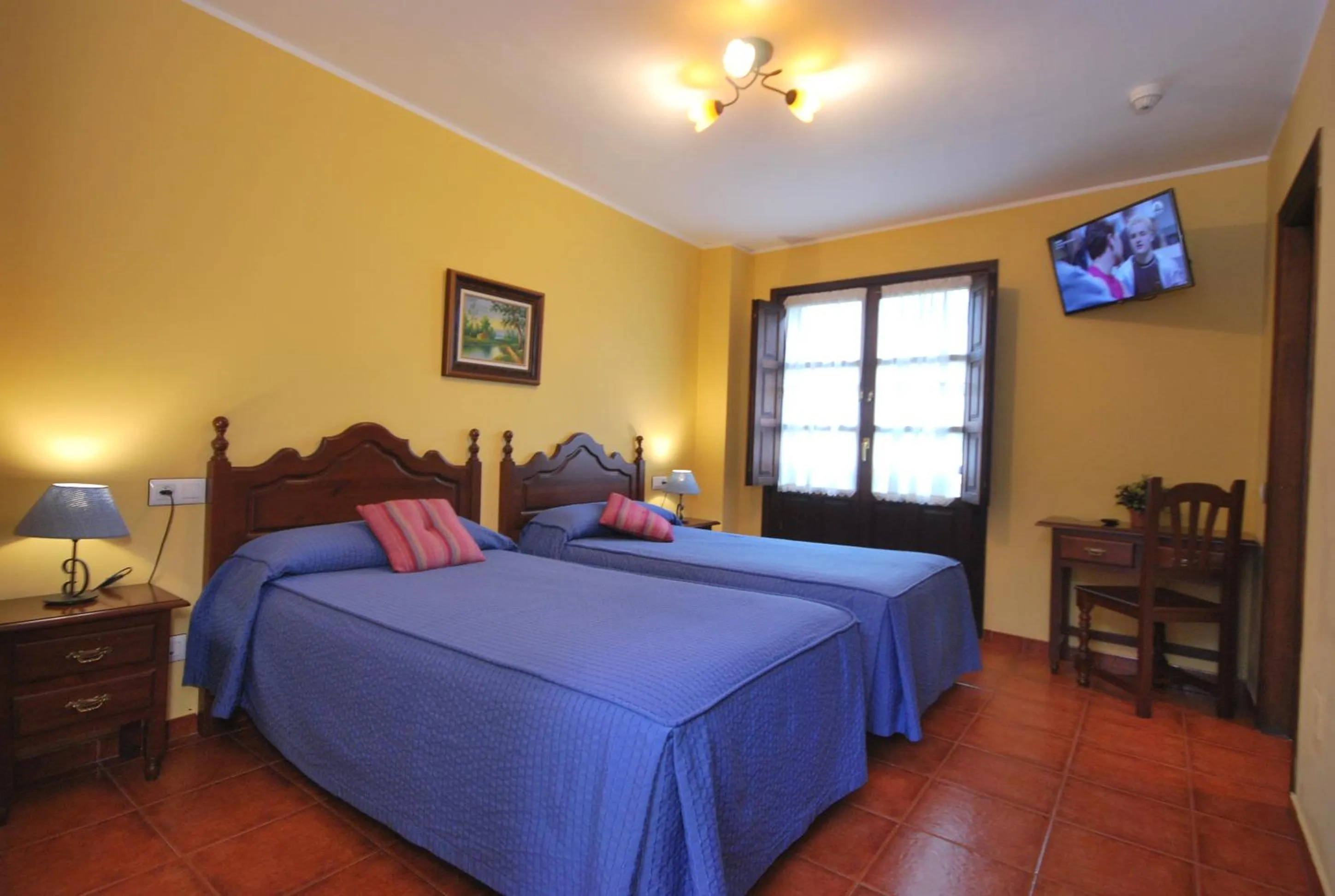 Bed in Hotel Los Ángeles