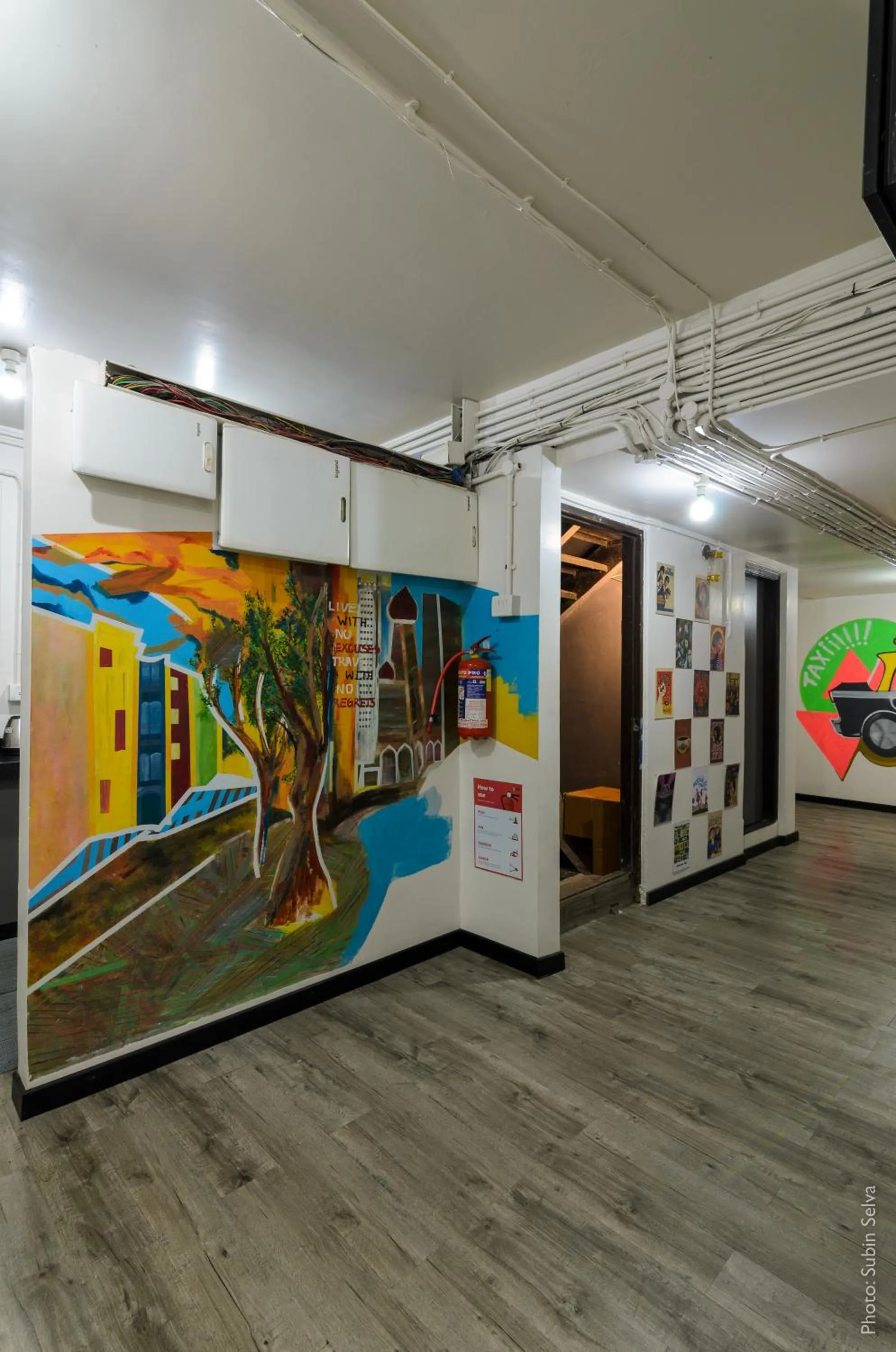 Decorative detail in Backpacker Cowies