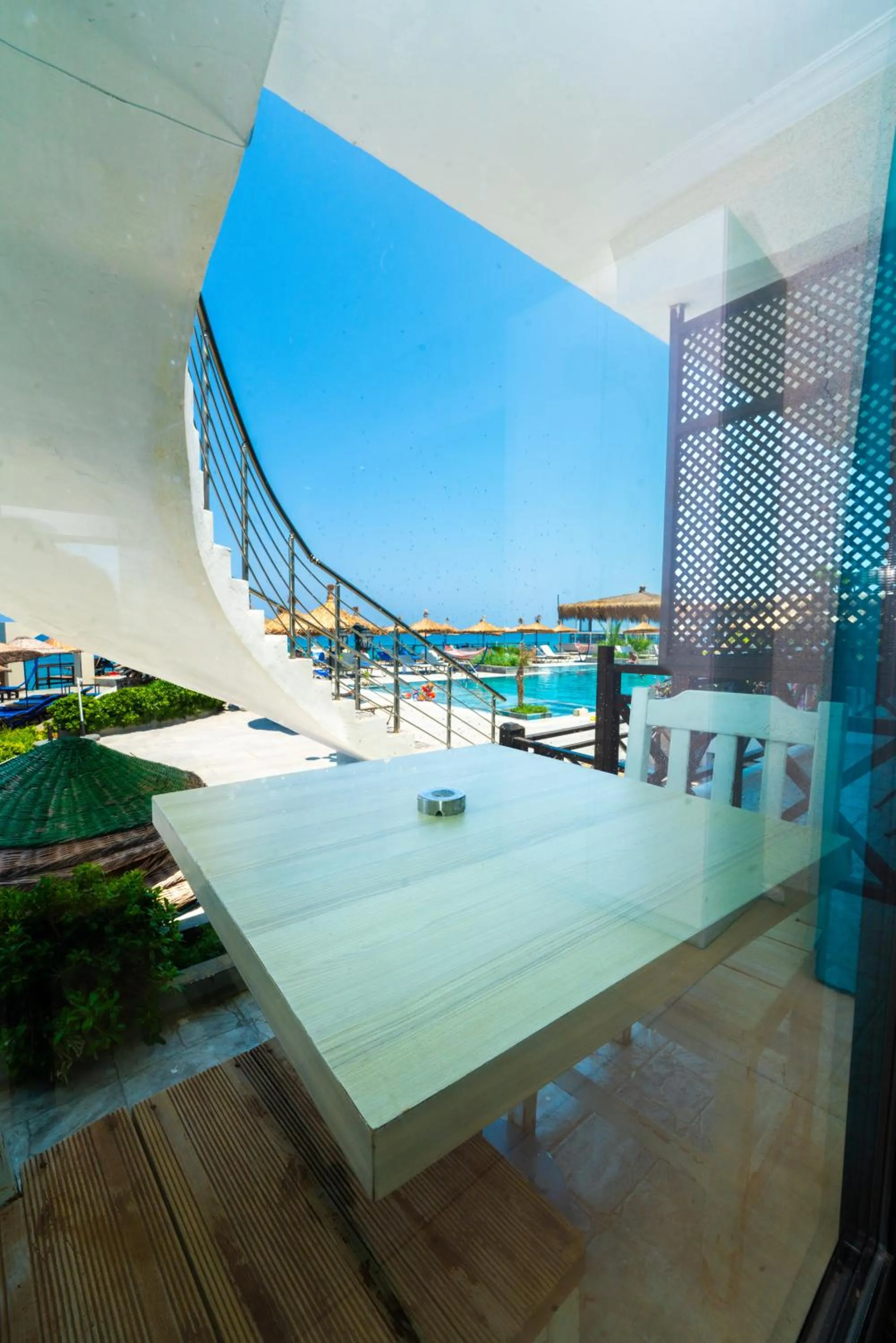 Balcony/Terrace in Manolya Hotel