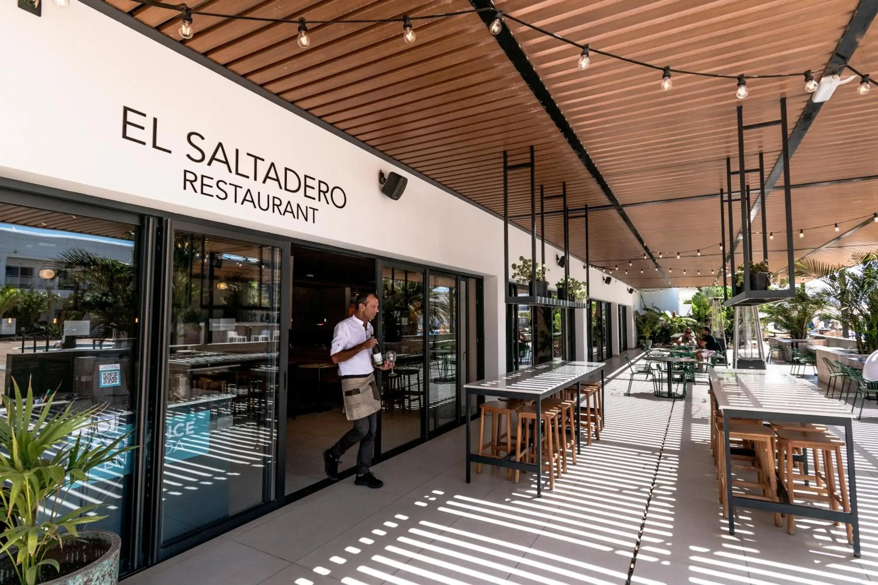 Property building in Coral Cotillo Beach Property building in Coral Cotillo Beach