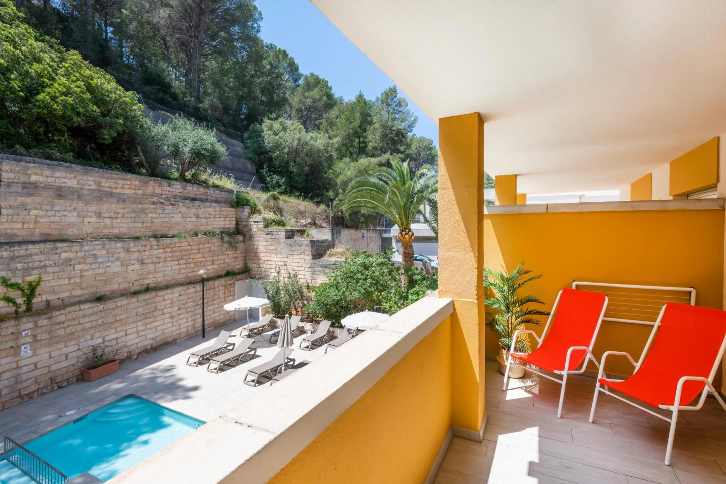 Balcony/Terrace in FLOR los Almendros Apartamentos