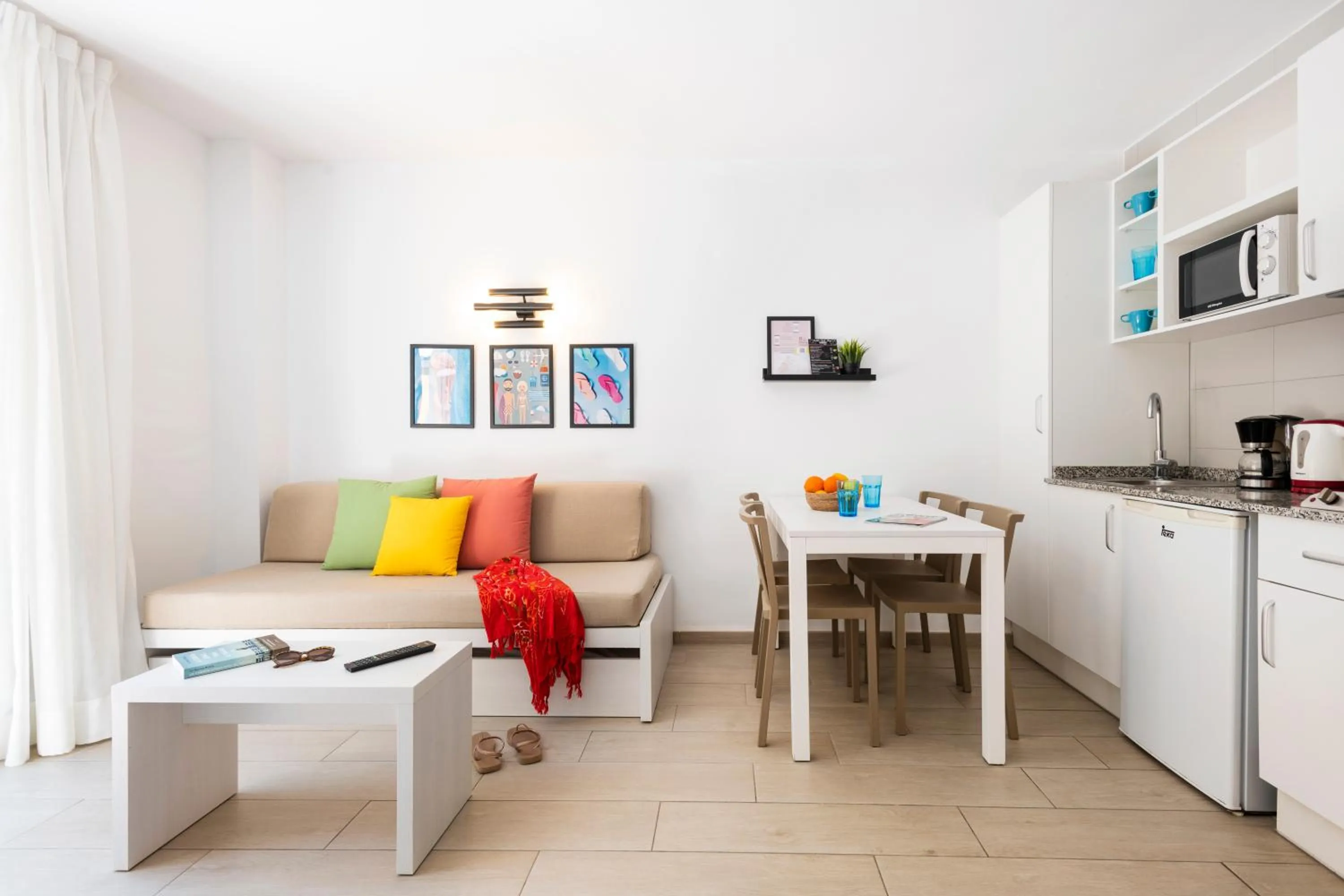 Living room in FLOR los Almendros Apartamentos