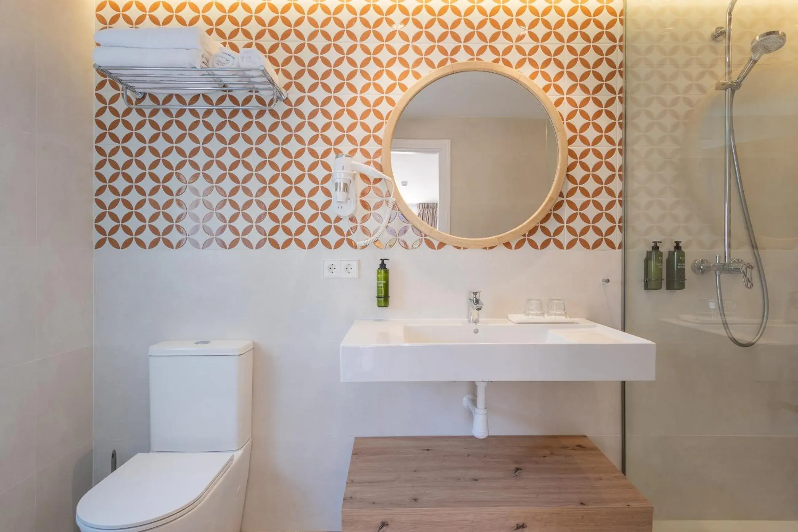 Bathroom in FLOR los Almendros Hotel Bathroom in FLOR los Almendros Hotel