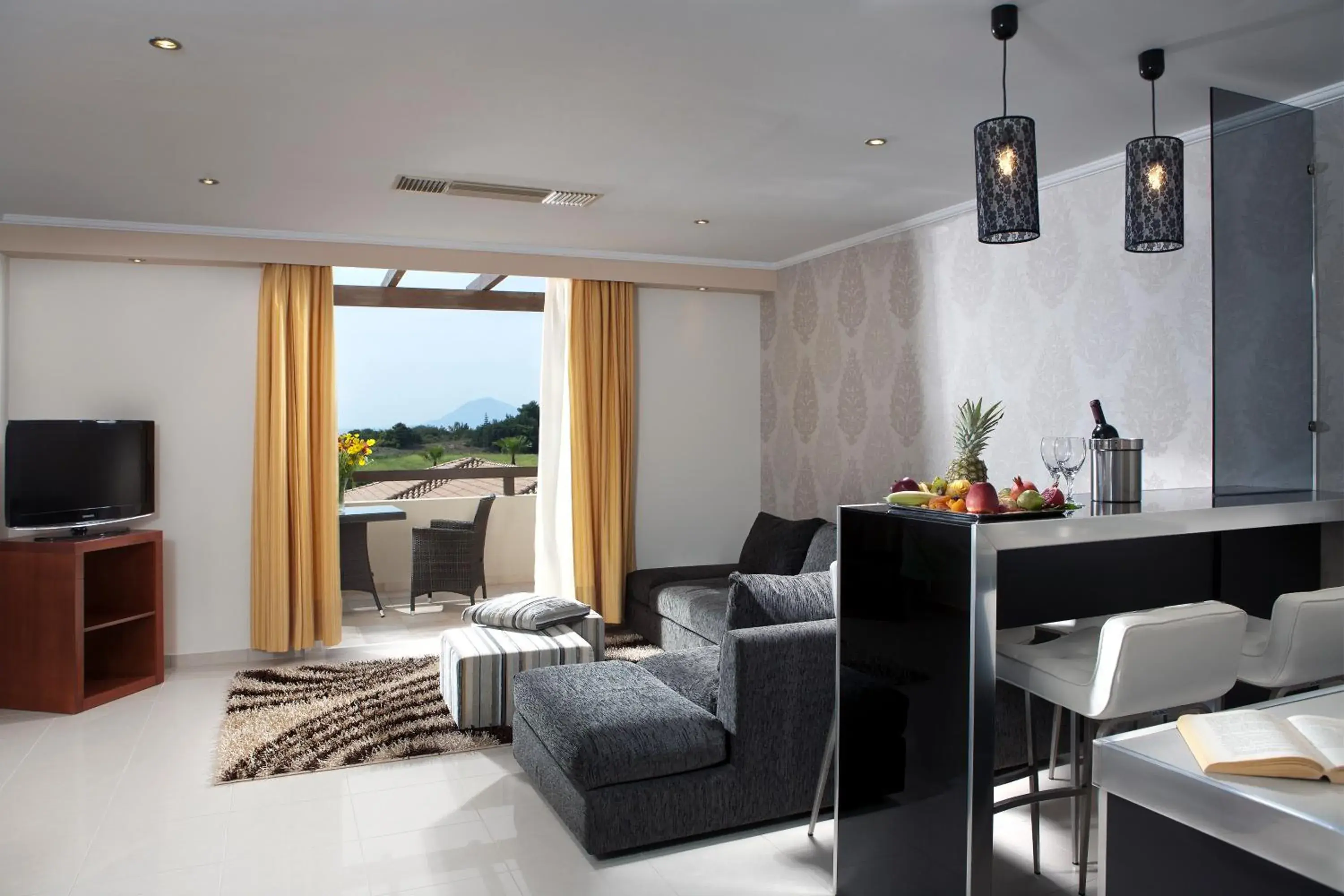 Bedroom in Olympia Golden Beach Resort & Spa Bedroom in Olympia Golden Beach Resort & Spa